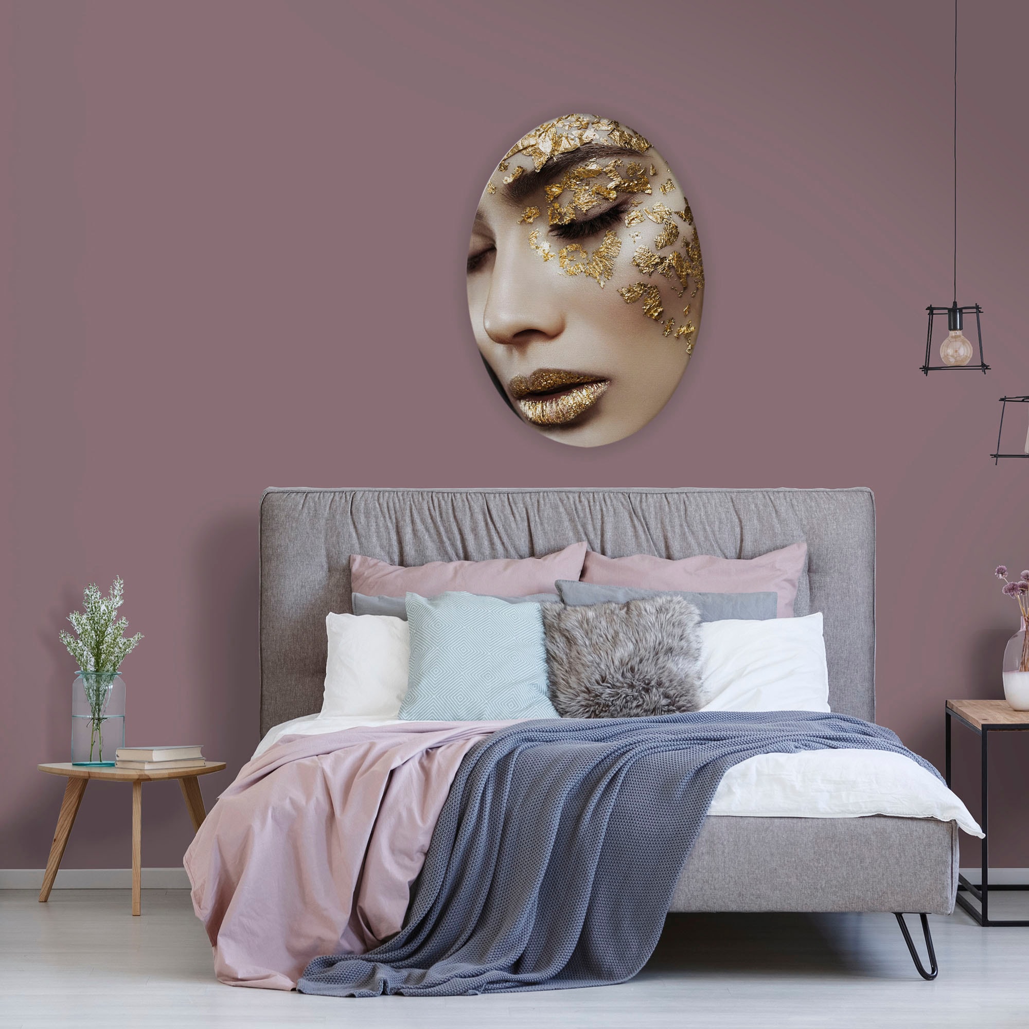 Art for the home Leinwandbild "Frau Gold", (1 St.) günstig online kaufen