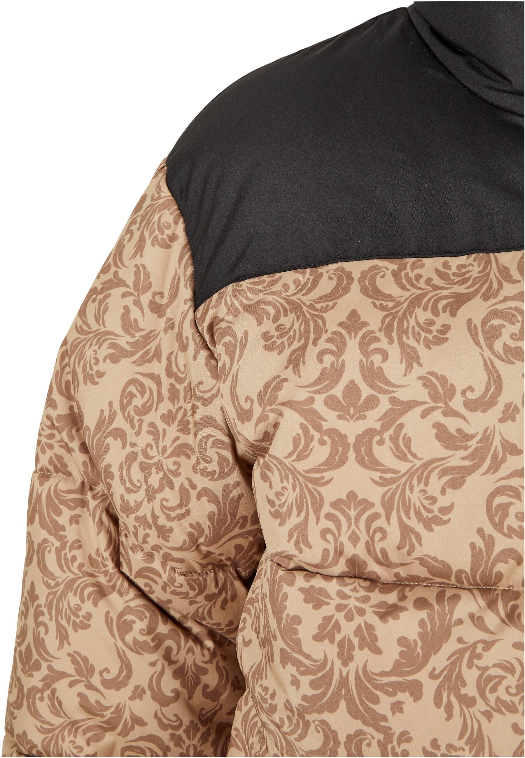 URBAN CLASSICS Winterjacke »Urban Classics Damen Ladies AOP Retro Puffer Jacket«, (1 St.), ohne Kapuze