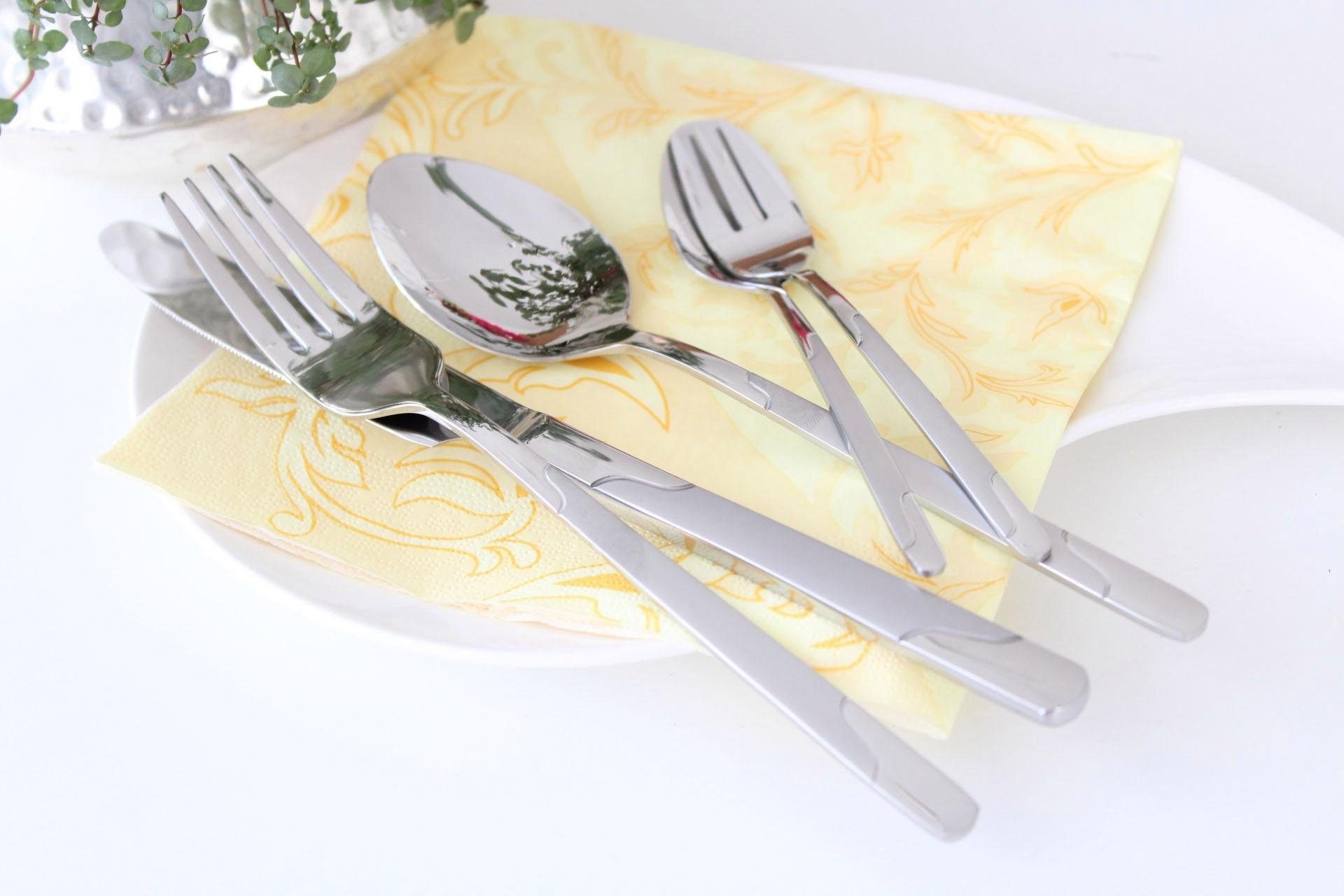 Mulex Besteck-Set "Seattle" teilsatiniert günstig online kaufen