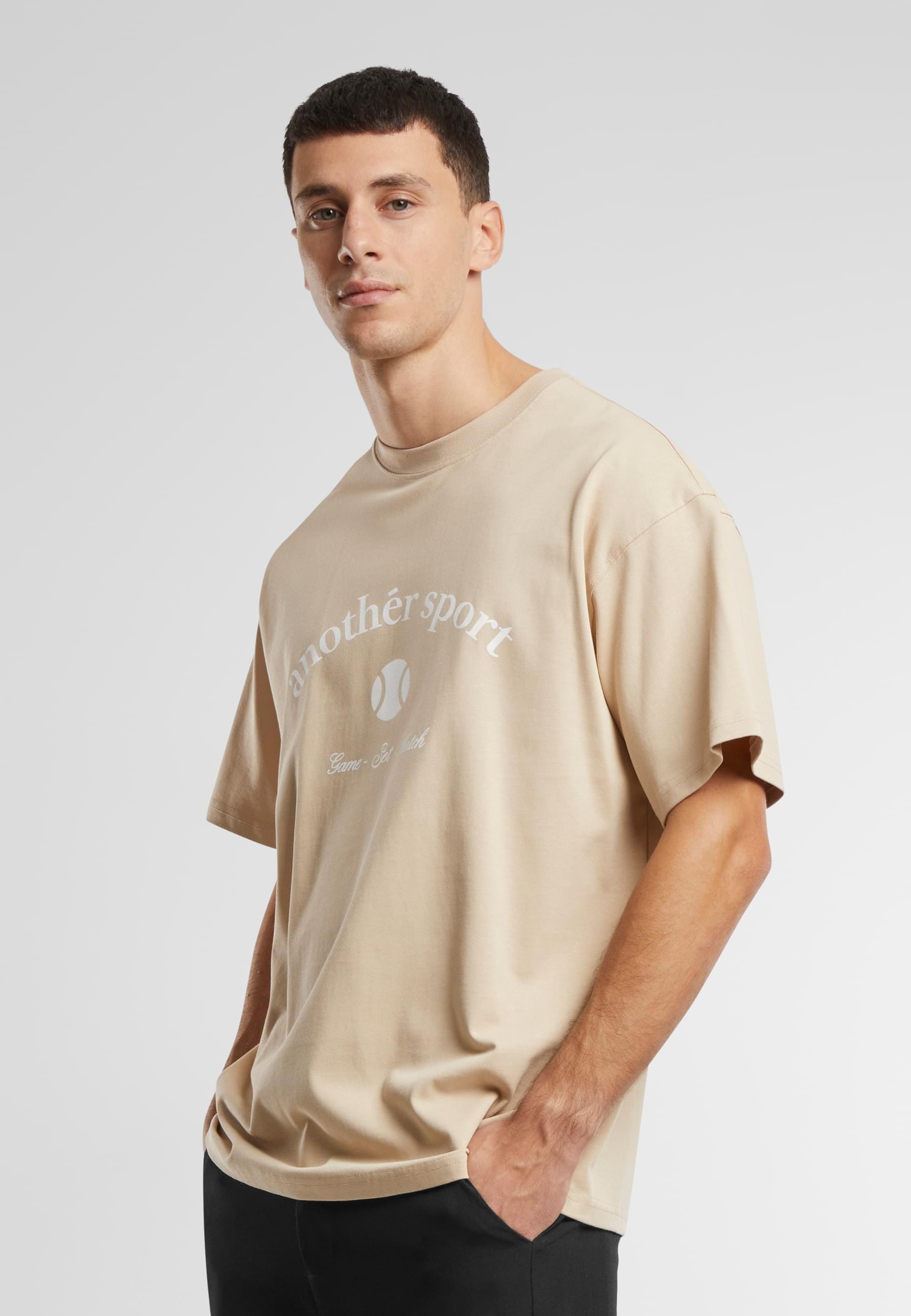 Another Cotton Lab T-Shirt »Another Cotton Lab Another Sport Oversized T-Shirt«, (1 tlg.)