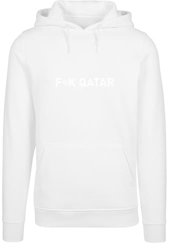 Merchcode Hoodie »Herren F (no heart) K Qatar He...