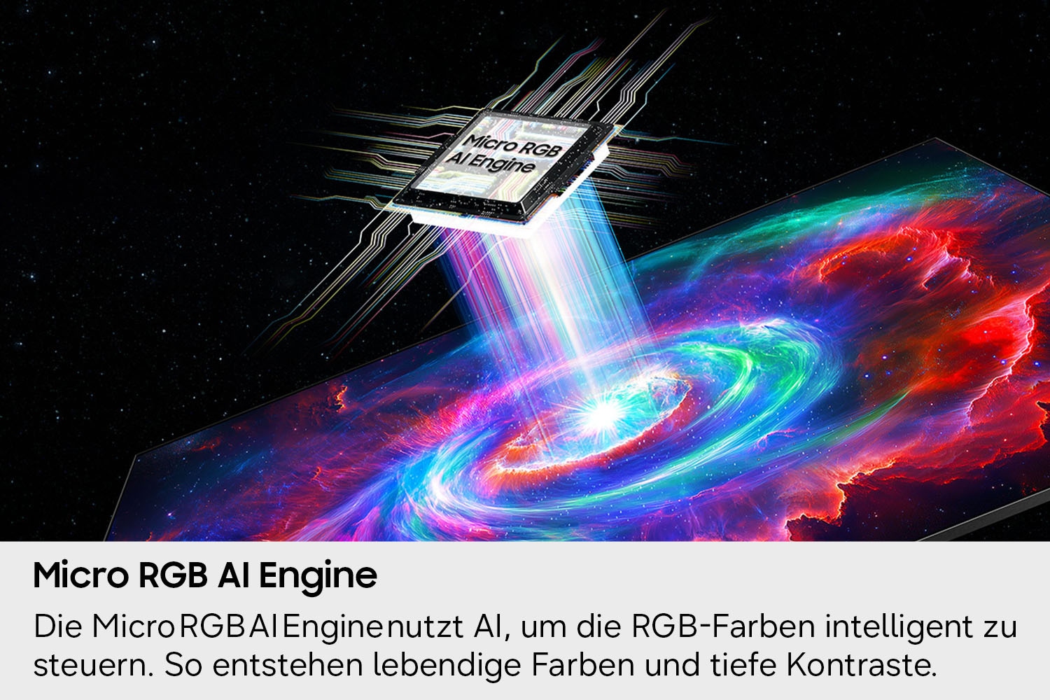 Samsung LCD-LED Fernseher »GMR85R85HAU« 214 cm/85 ″ Smart-TV Micro RGB