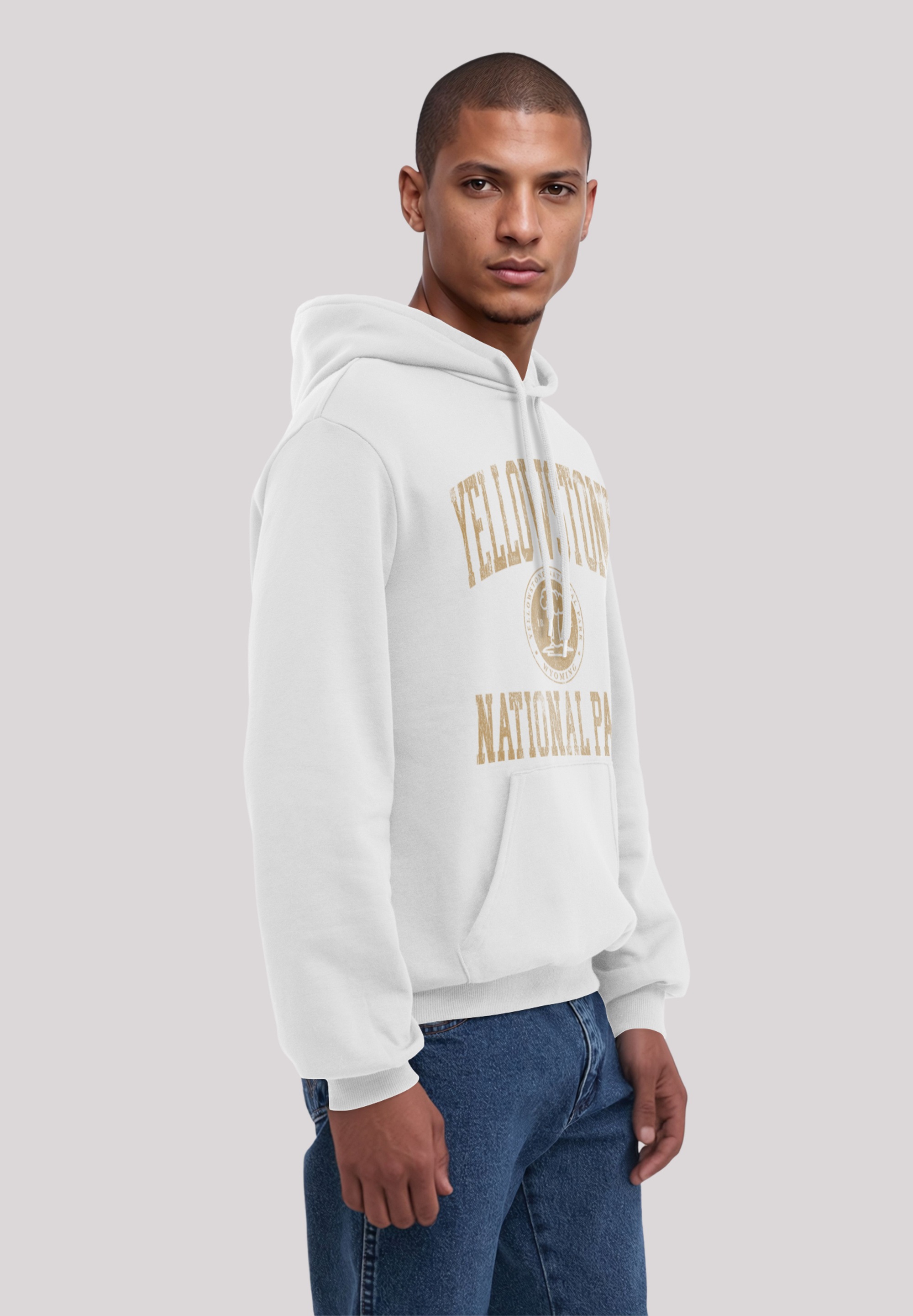 F4NT4STIC Kapuzenpullover »US National Parks Yellowstone Wyoming«, Premium Qualität