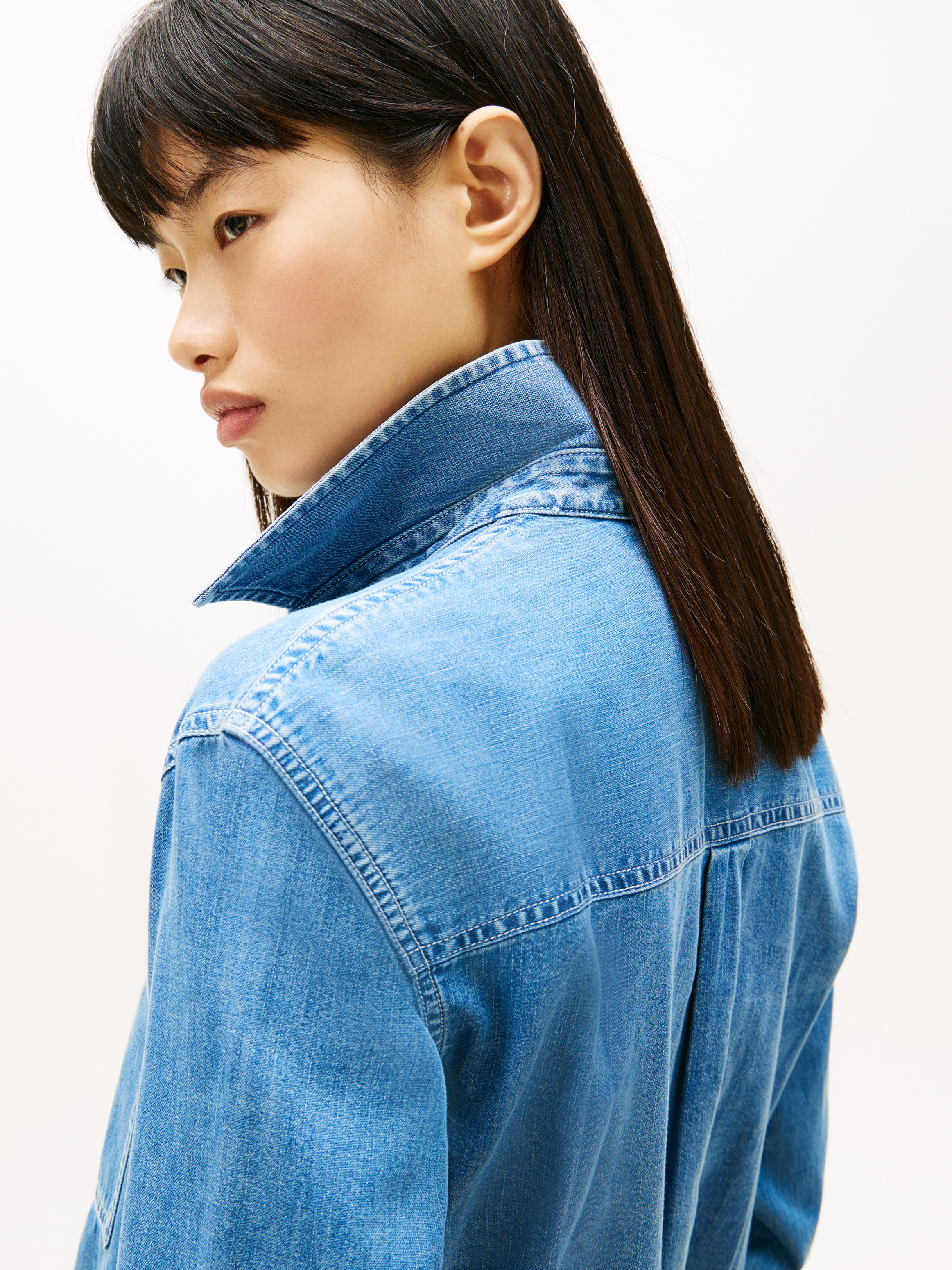 Tommy Jeans Jeansbluse "REGULAR FIT SHIRT" günstig online kaufen