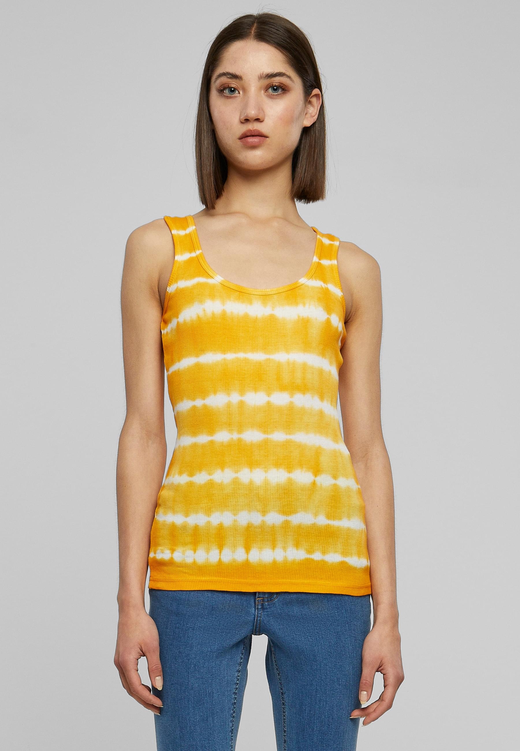 URBAN CLASSICS Muskelshirt »Urban Classics Damen Ladies Batik Tanktop«, (1 tlg.)