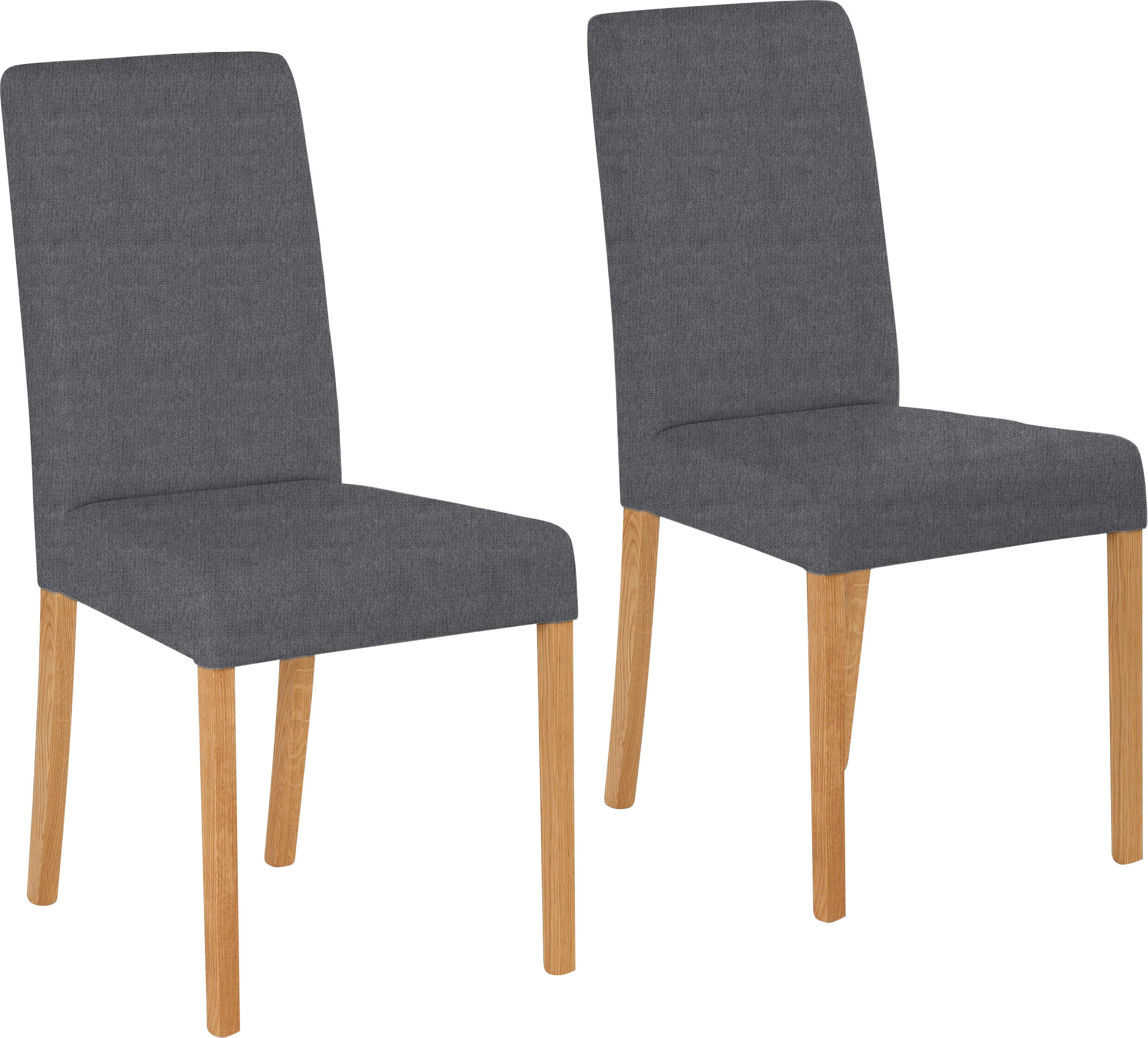 Home affaire 4-Fußstuhl "Bologna" (Set) 4 Stk.Gestell aus Massivholz günstig online kaufen