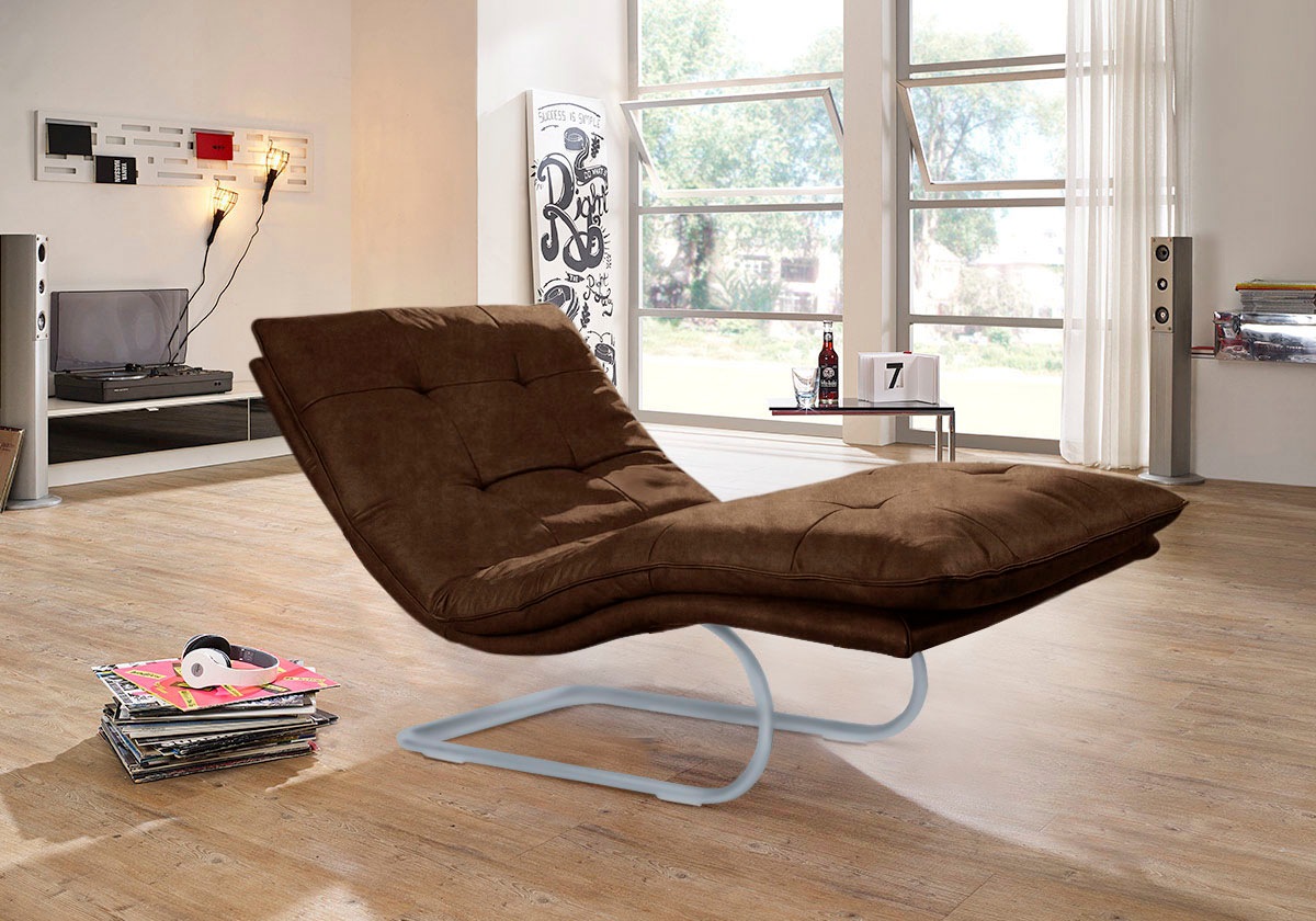 W.SCHILLIG Relaxliege "daily dreams" in Waffelkissen-Optik, wahlweise mit M günstig online kaufen