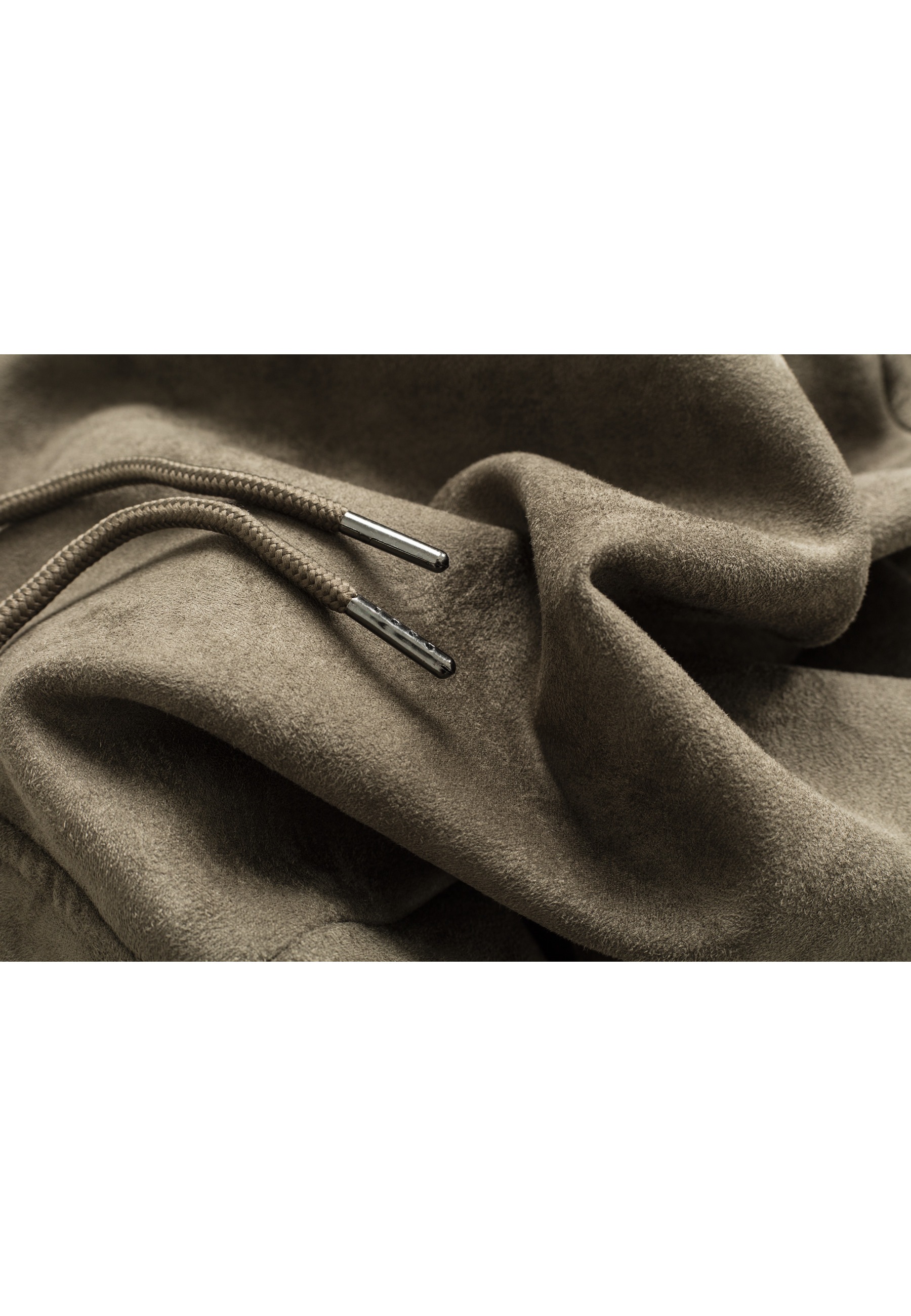 URBAN CLASSICS Sweatshirt »Urban Classics Herren Imitation Suede Hoody«, 1 Stk.
