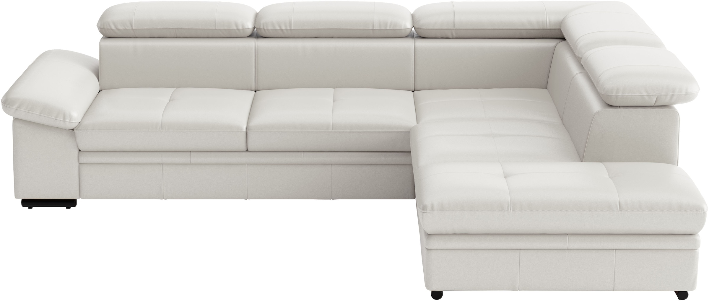 sit&more Ecksofa "Viola L-Form, B: 249 cm, Arm- & Kopfteilverstellung" optional mit Schlaffunktion