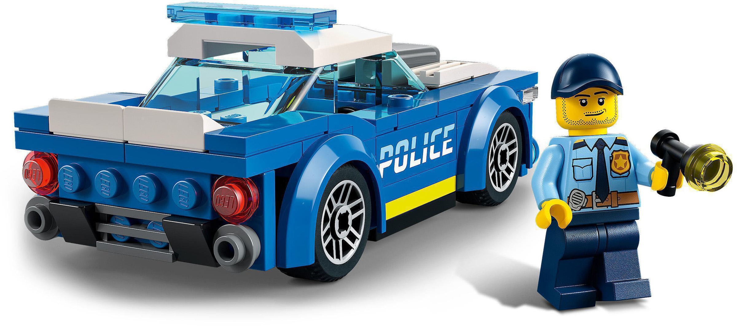 LEGO® Konstruktionsspielsteine »Polizeiauto (60312), LEGO® City«, (94 St.)
