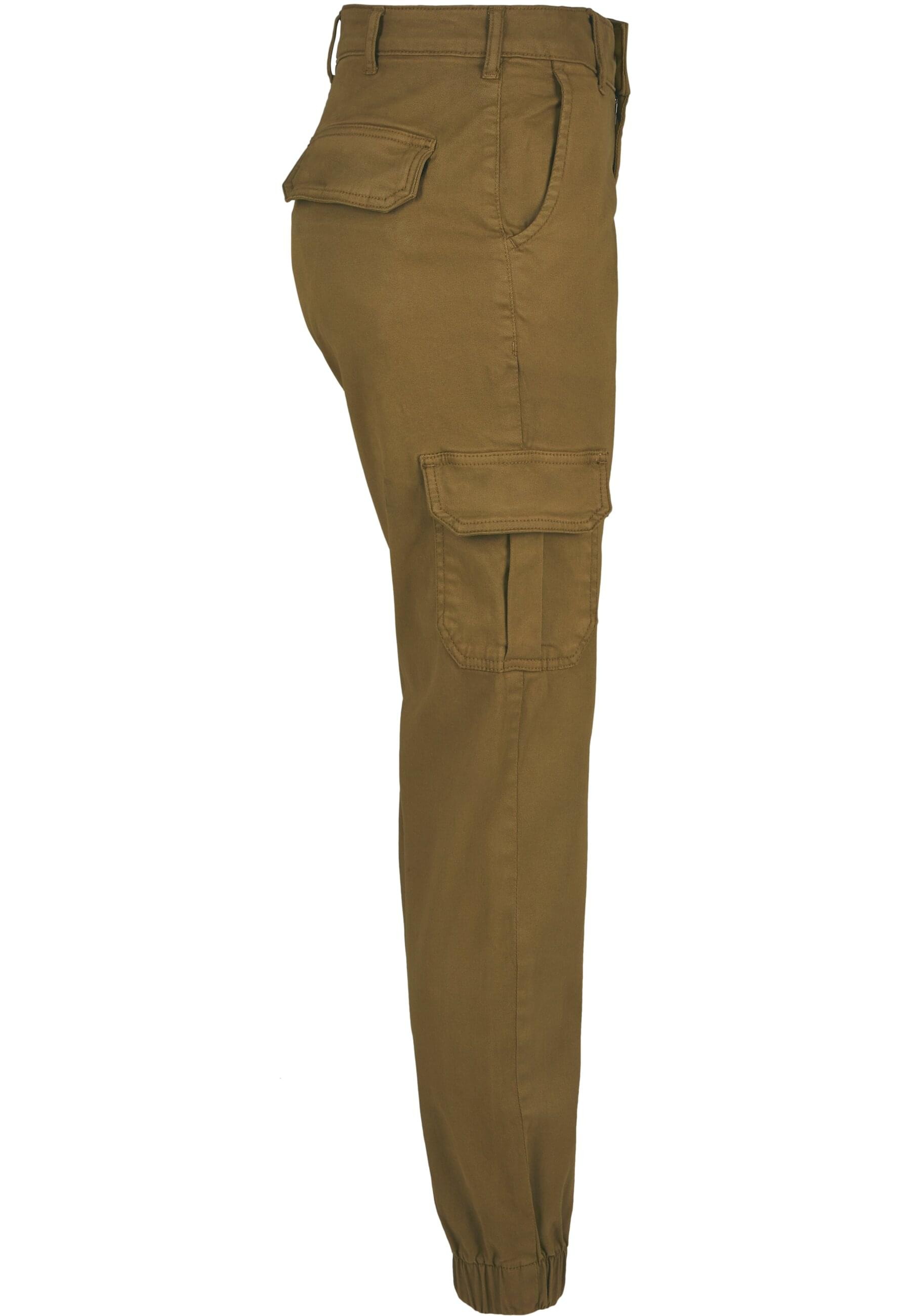 URBAN CLASSICS Cargohose »Urban Classics Damen Ladies High Waist Cargo Pants«, (1 tlg.)