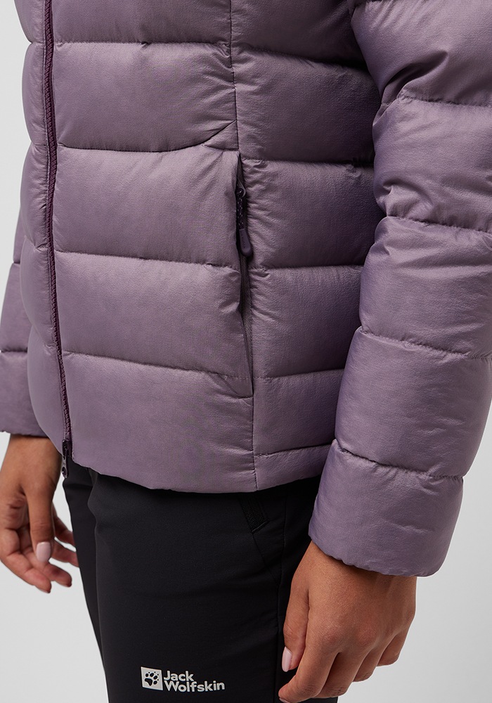 Jack Wolfskin Daunenjacke »NEBELHORN DOWN HOODY W«, mit Kapuze