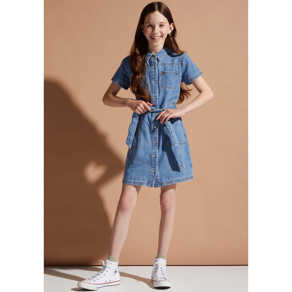 Levi's® Kids Jeanskleid »LVG ORGANIC UTILITY DRESS«