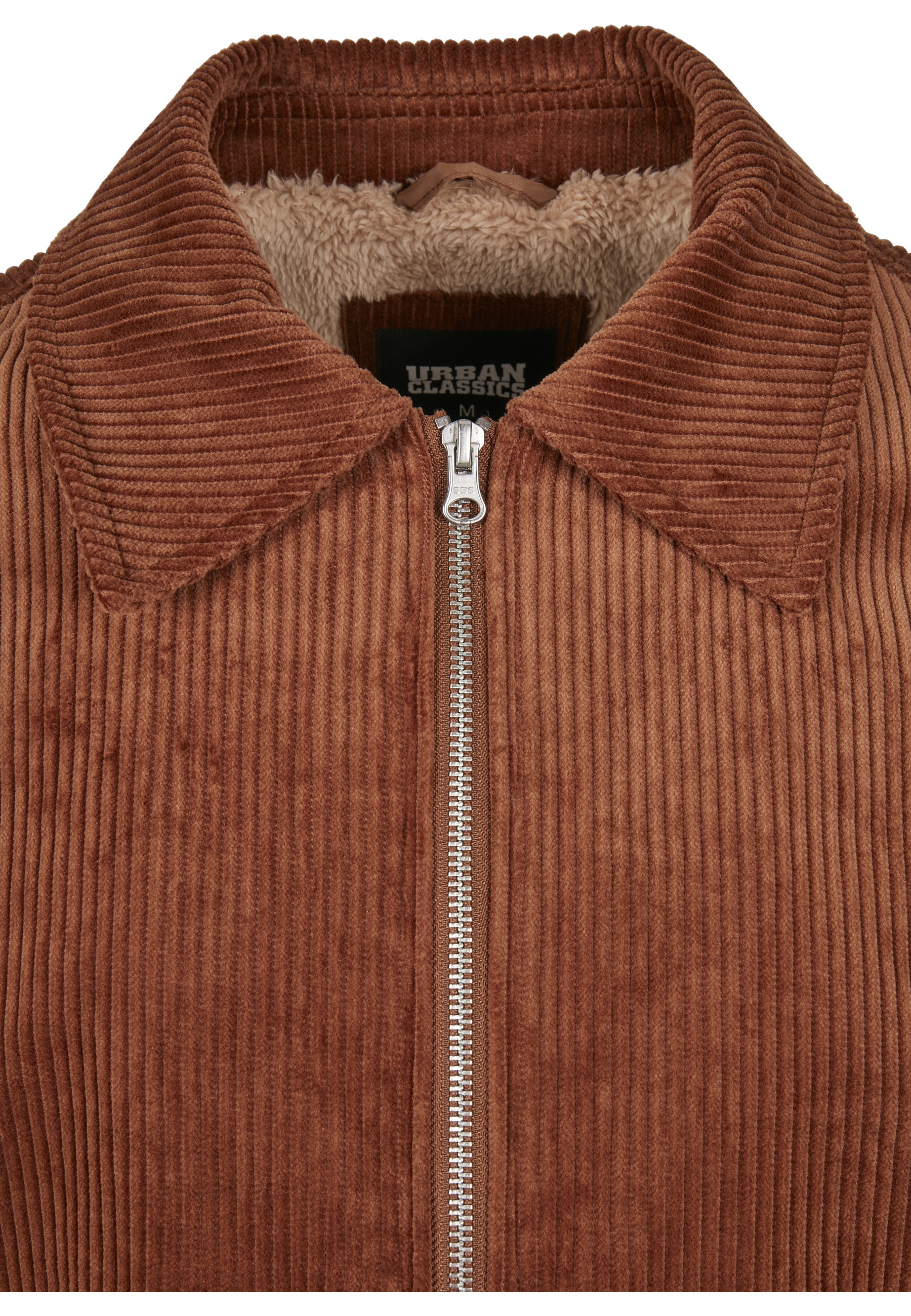 URBAN CLASSICS Allwetterjacke »Urban Classics Herren Boxy Corduroy Jacket« 1 Stk. tlg. ohne Kapuze