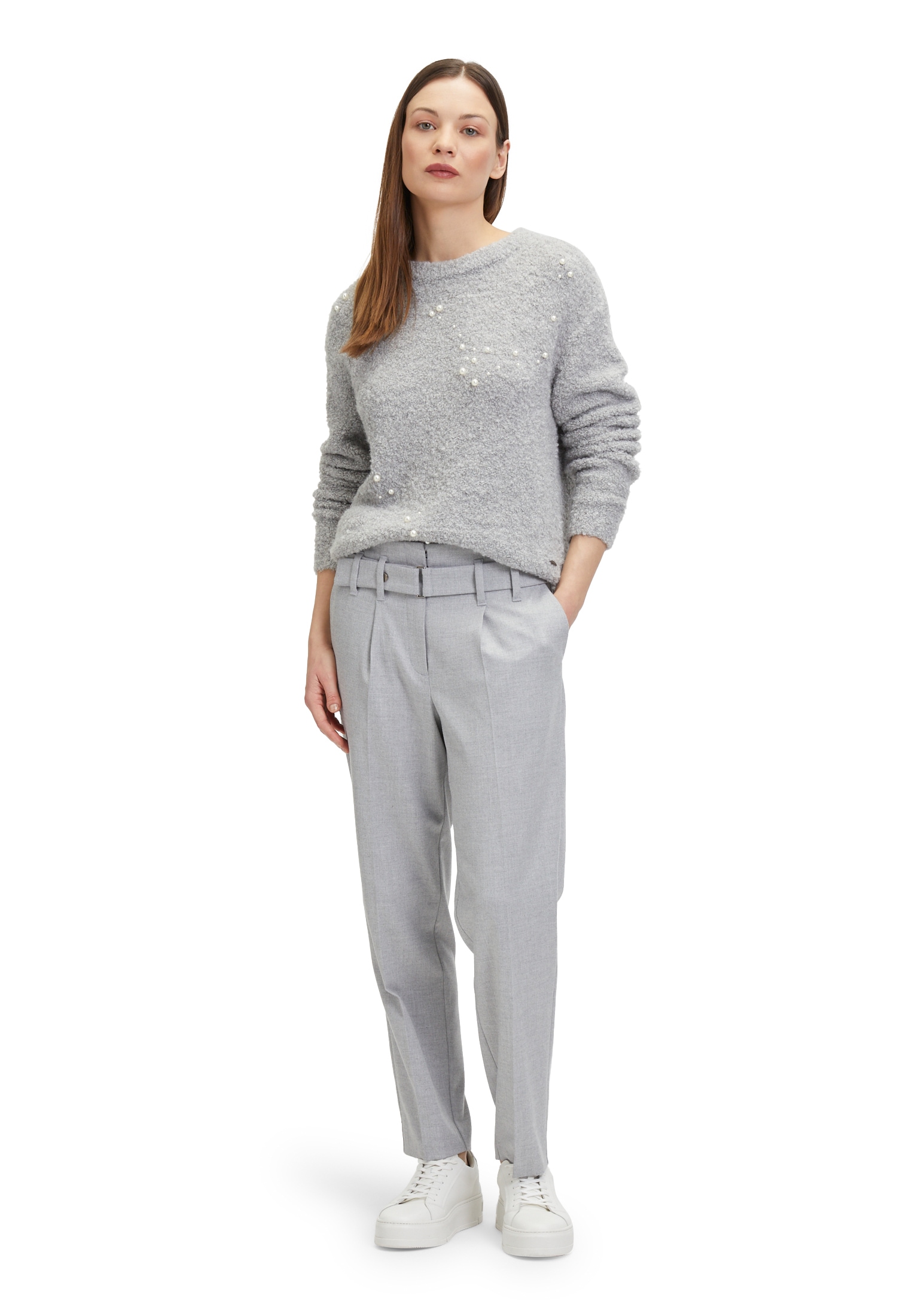 Betty&Co Stoffhose »Betty & Co Stoffhose mit Gürtel«, Mit Gürtel