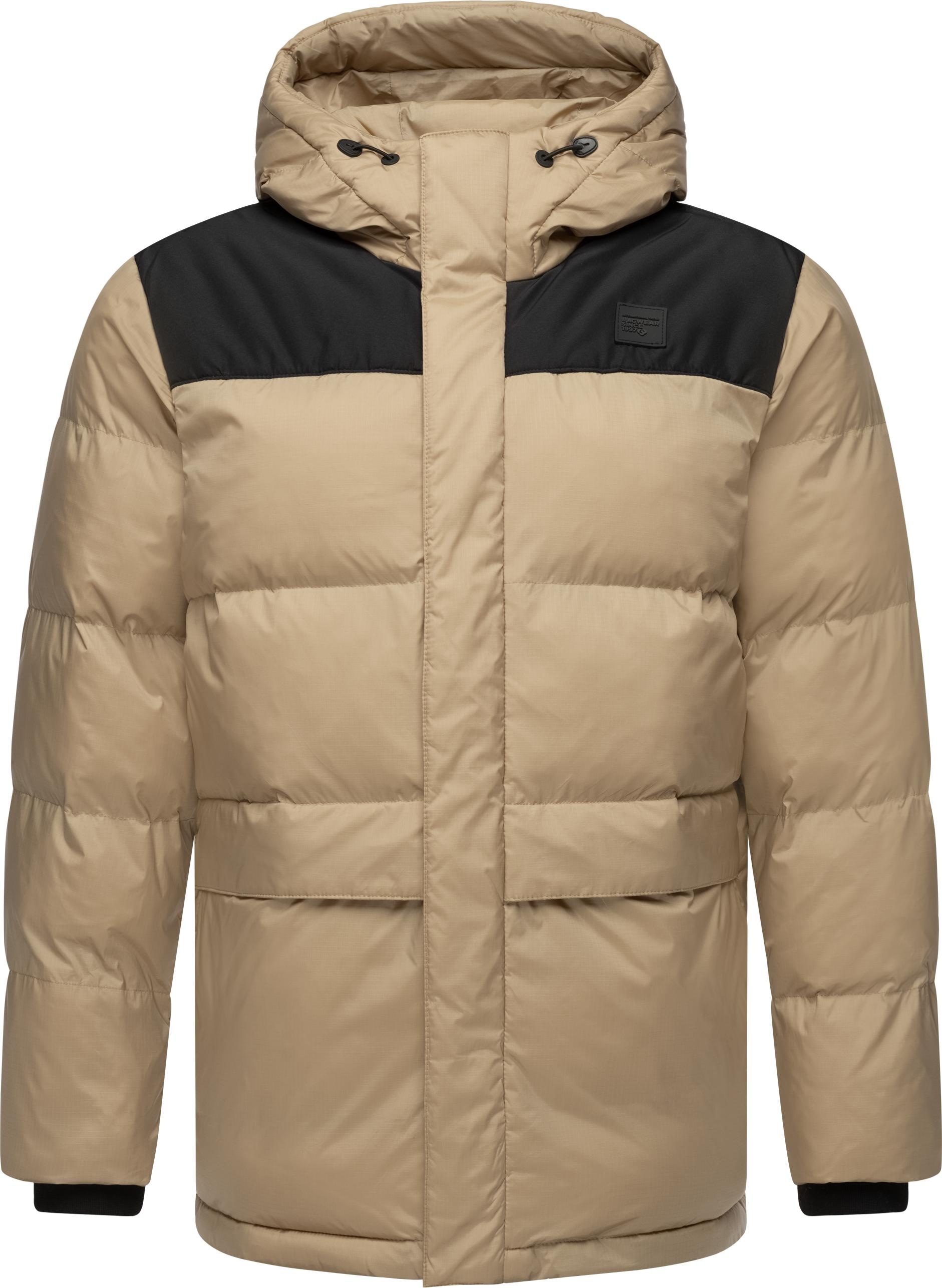 Ragwear Steppjacke »Mikkesh«, mit Kapuze, Sportliche Herren Winterjacke mit Kapuze