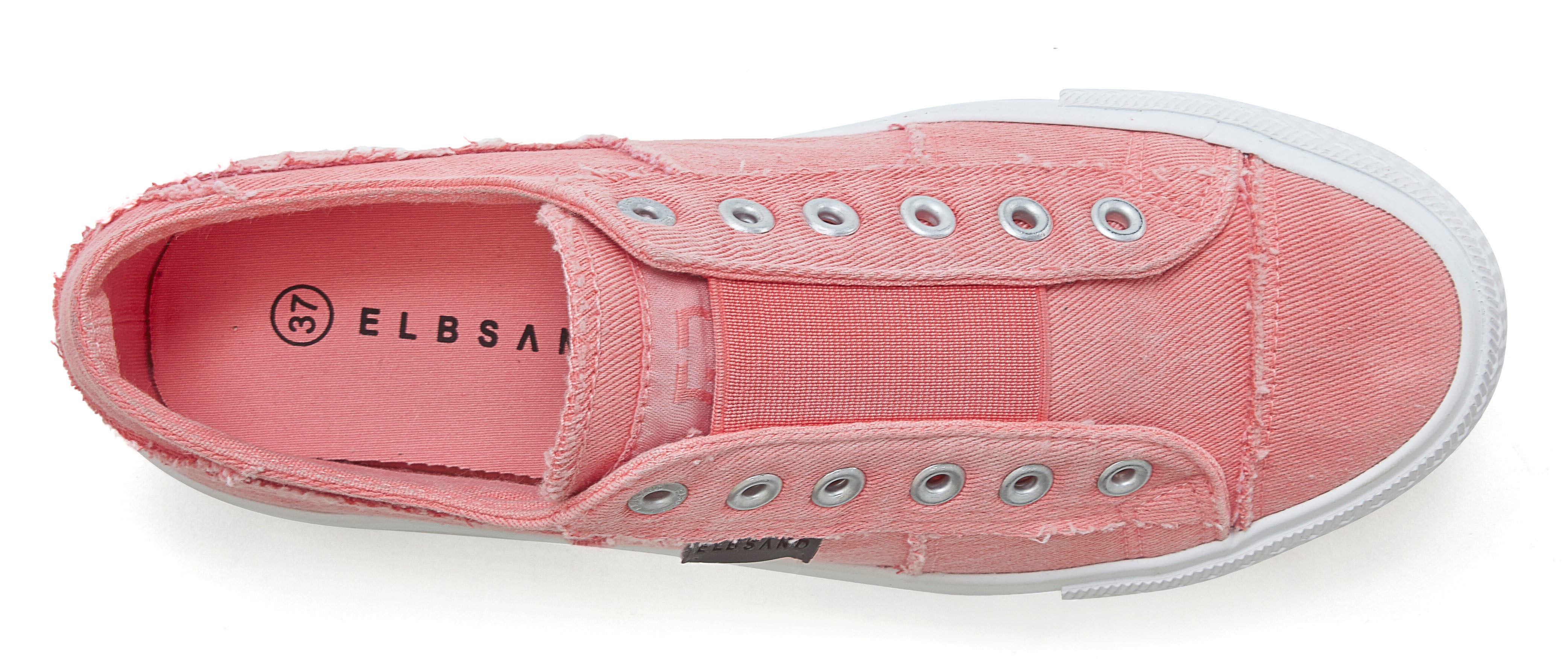 Thumbnail - Elbsand Sneaker "Halbschuh, Slipper, Freizeitschuh,", aus Textil zum Reinschlüpfen mit elastischem Einsatz