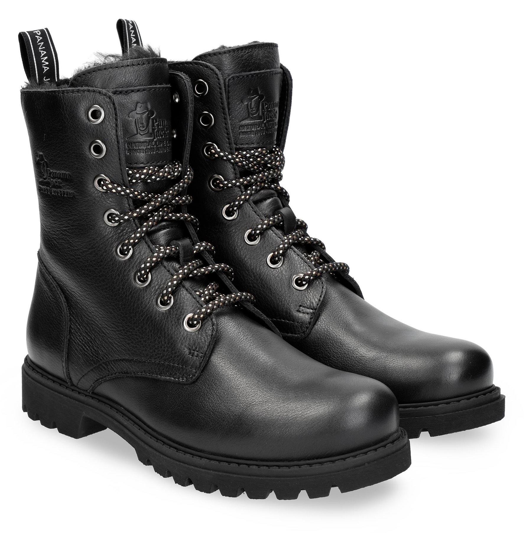 Panama Jack Schnürboots "Frisia", Schnürboots, Stiefelette, Blockabsatz, mit Warmfutter