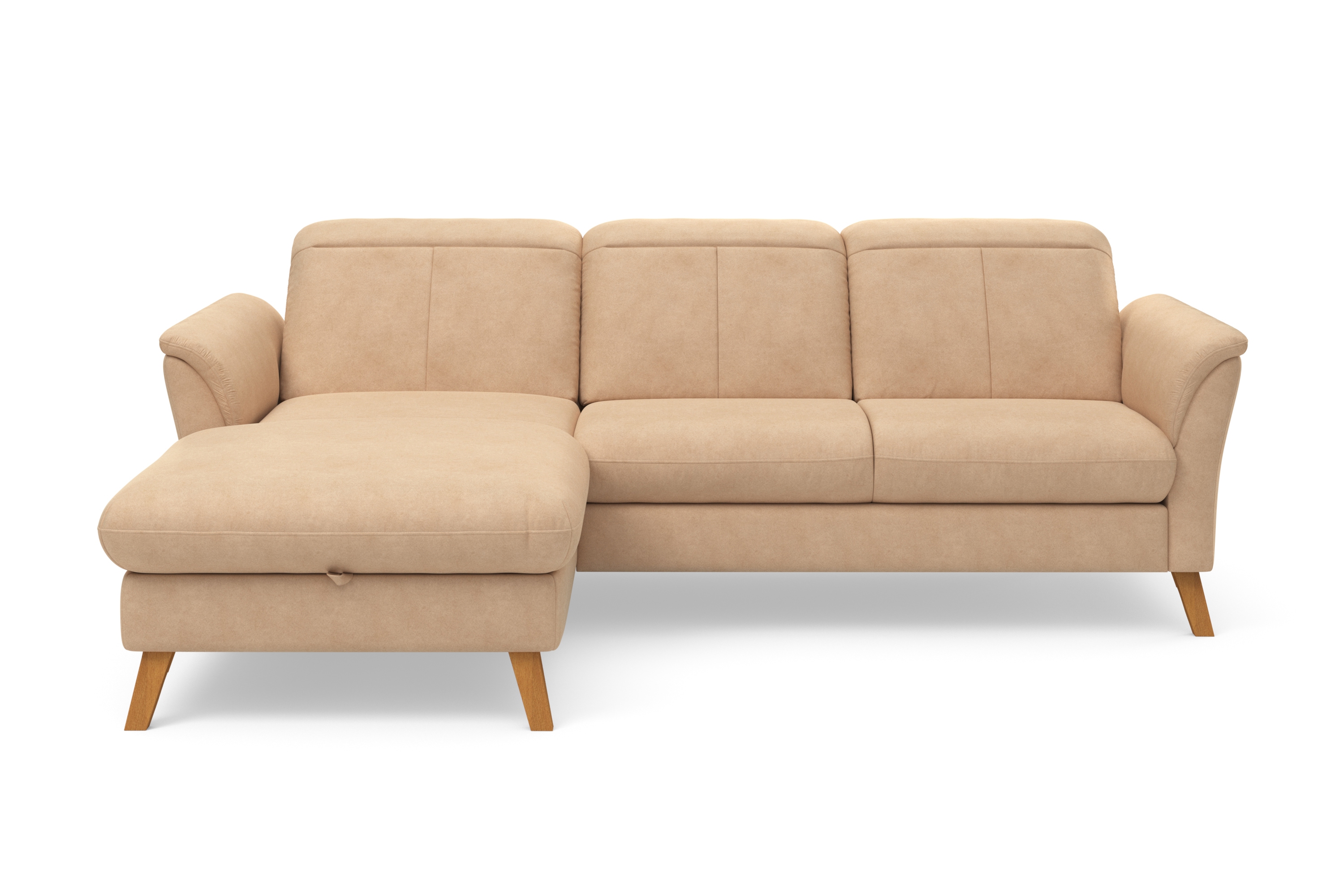 sit&more Ecksofa "Romero L-Form" wahlweise mit oder ohne Relax-Funktion, Schlaffunktion, Bettkasten