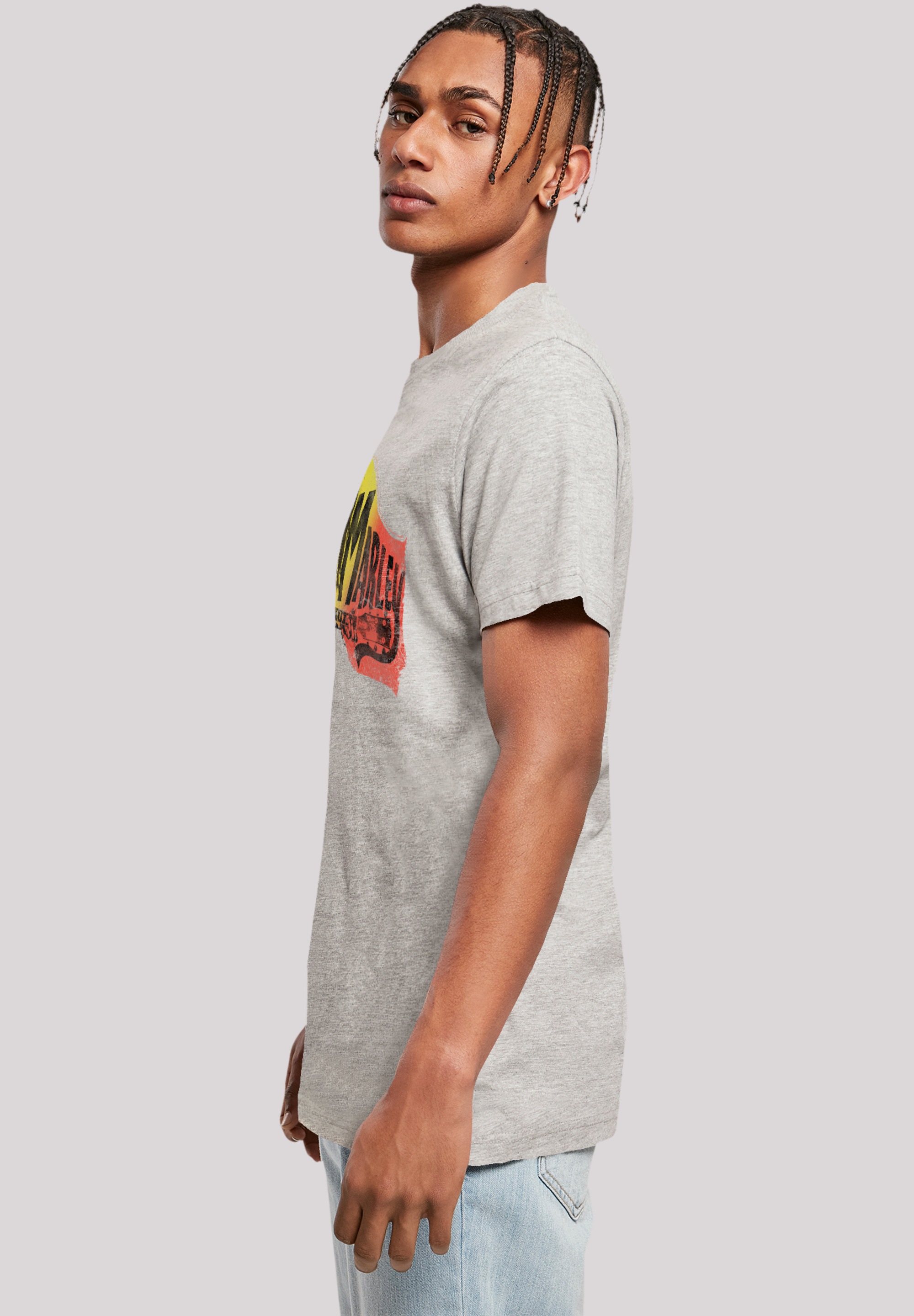 F4NT4STIC T-Shirt »Bob Marley Chords Reggae Music by Rock Off«, Premium Qualität, Musik