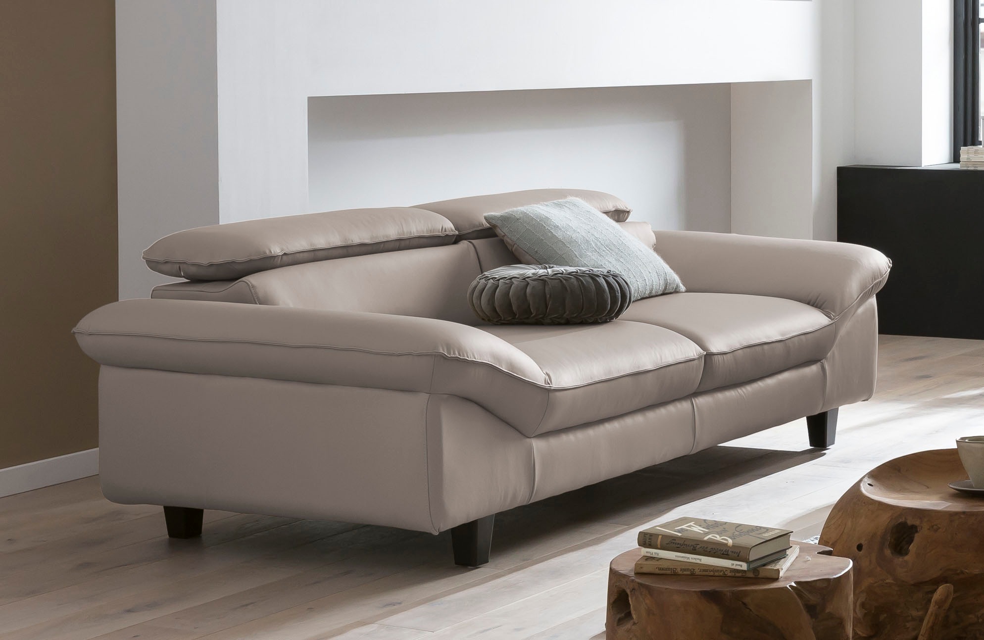 Home affaire 2-Sitzer »Pilot«, Big-Sofa mit Kopfteilverstellung