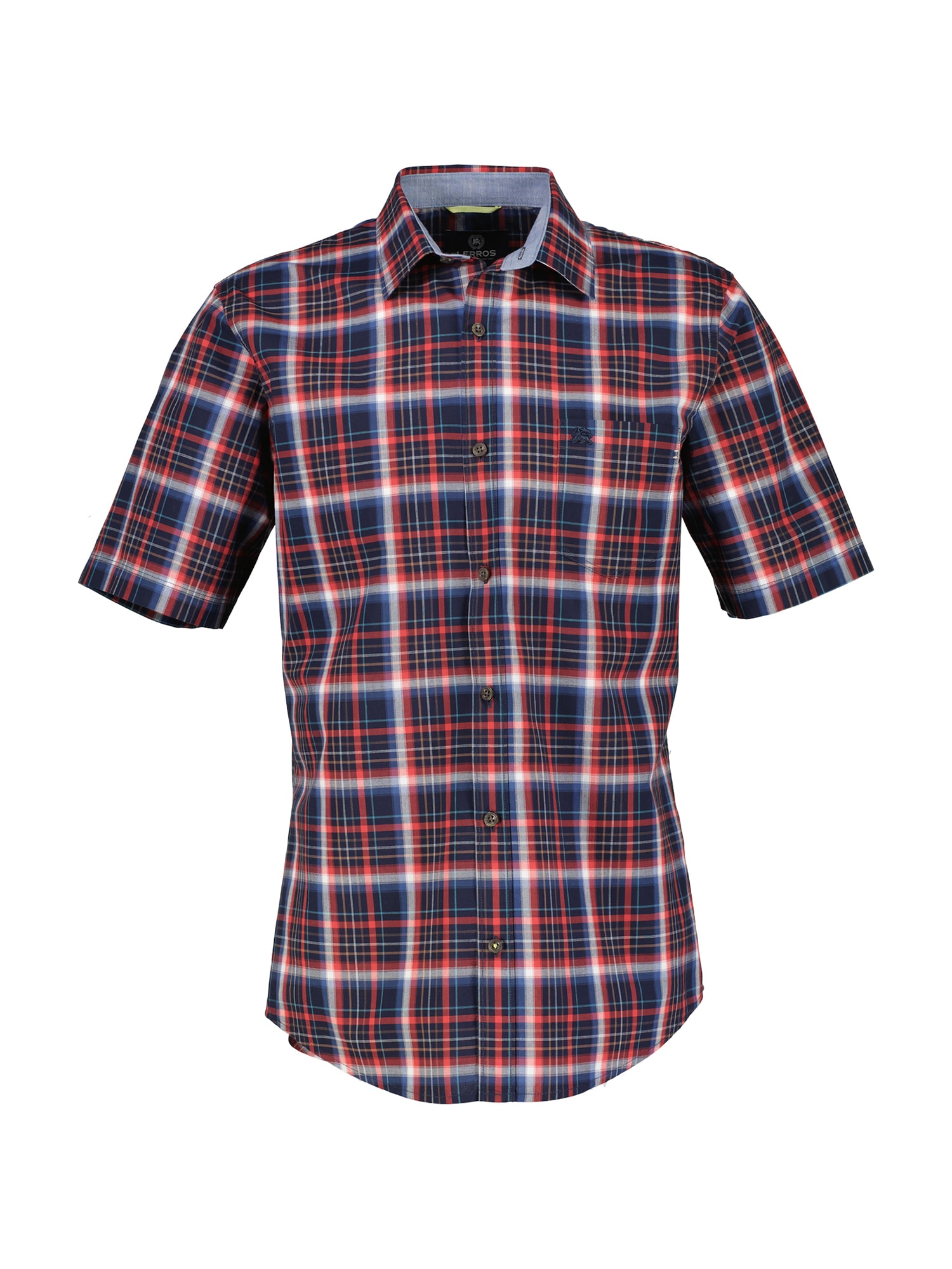 LERROS Kurzarmhemd »LERROS Halbarmhemd *Poplin Check*«