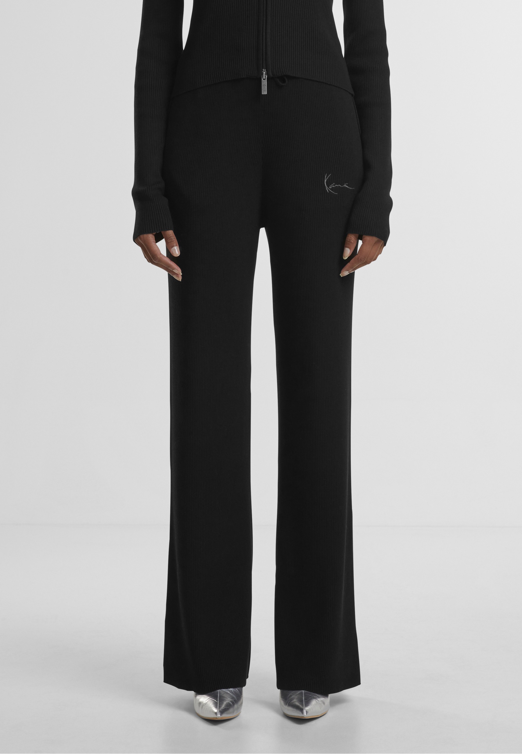 Karl Kani Bolero »Karl Kani Karl Kani Small Signature Knit Wide Leg Pants« 1 Stk.