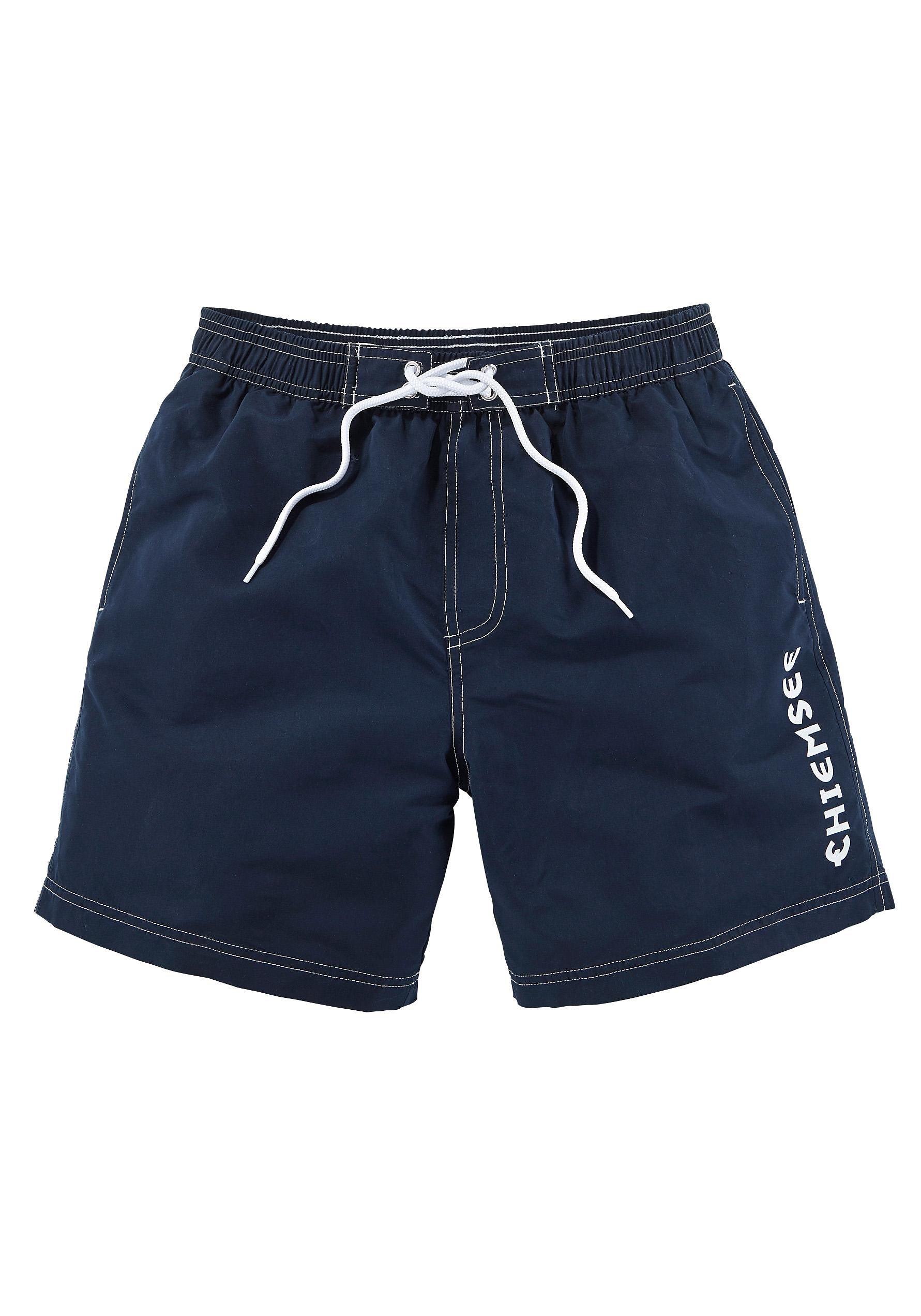 Chiemsee Badeshorts, sportliche Bade-Shorts, elastischer Bund, mit Außenkordel