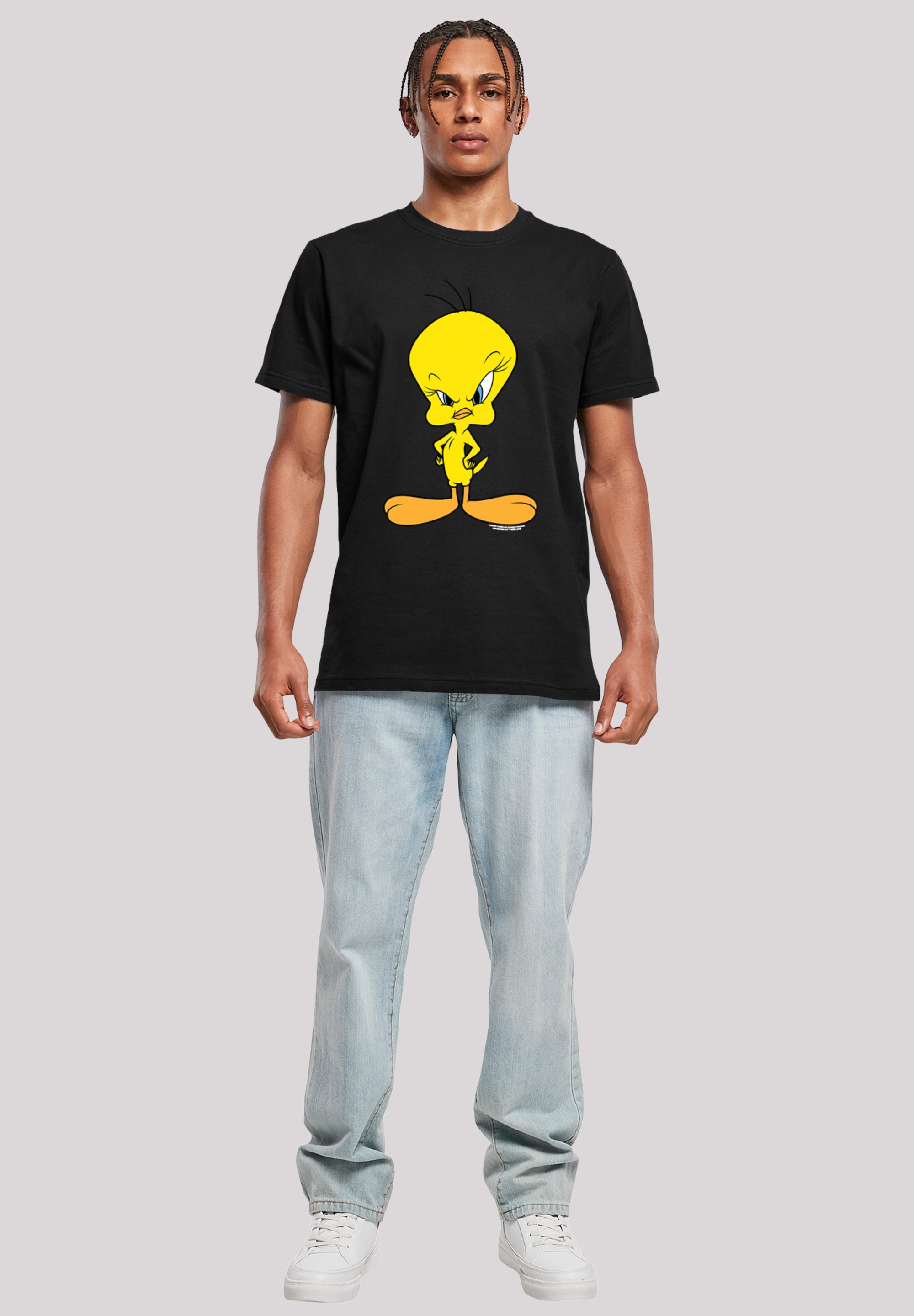 F4NT4STIC T-Shirt »Looney Tunes Angry Tweety«, Herren,Premium Merch,Regular-Fit,Basic,Bedruckt