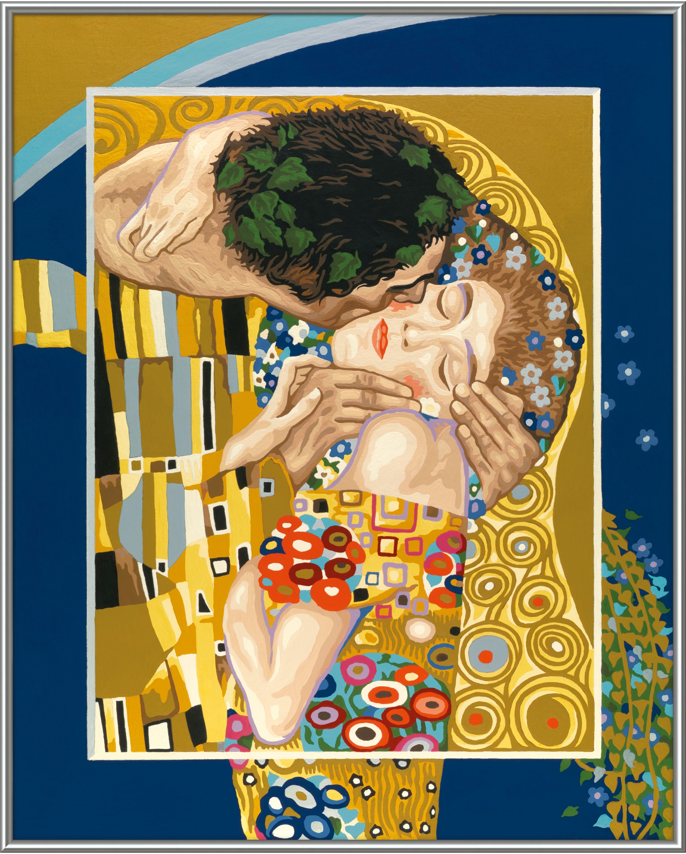 Schipper Malen nach Zahlen »Meisterklasse Premium - Der Kuss nach Gustav Klimt (1862 - 1918)«, Made in Germany