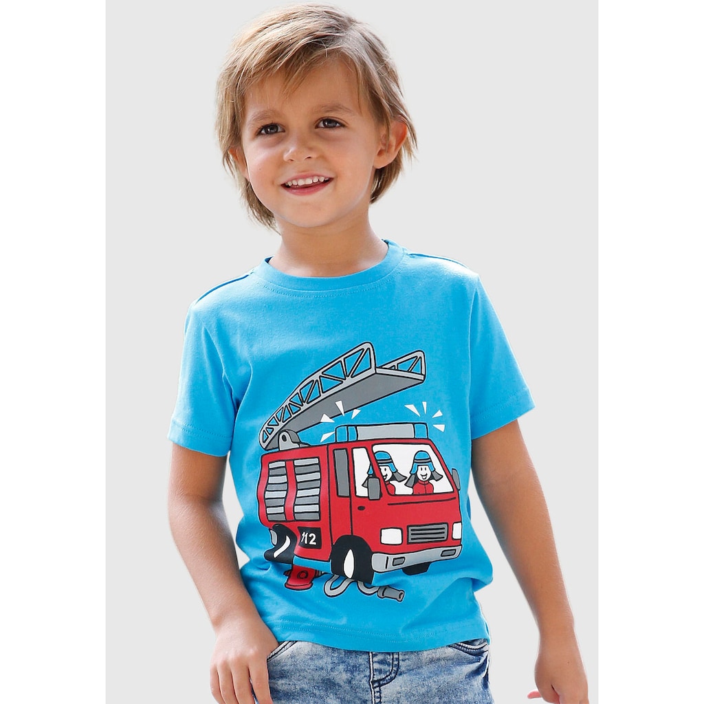 KIDSWORLD T-Shirt »FEUERWEHR«