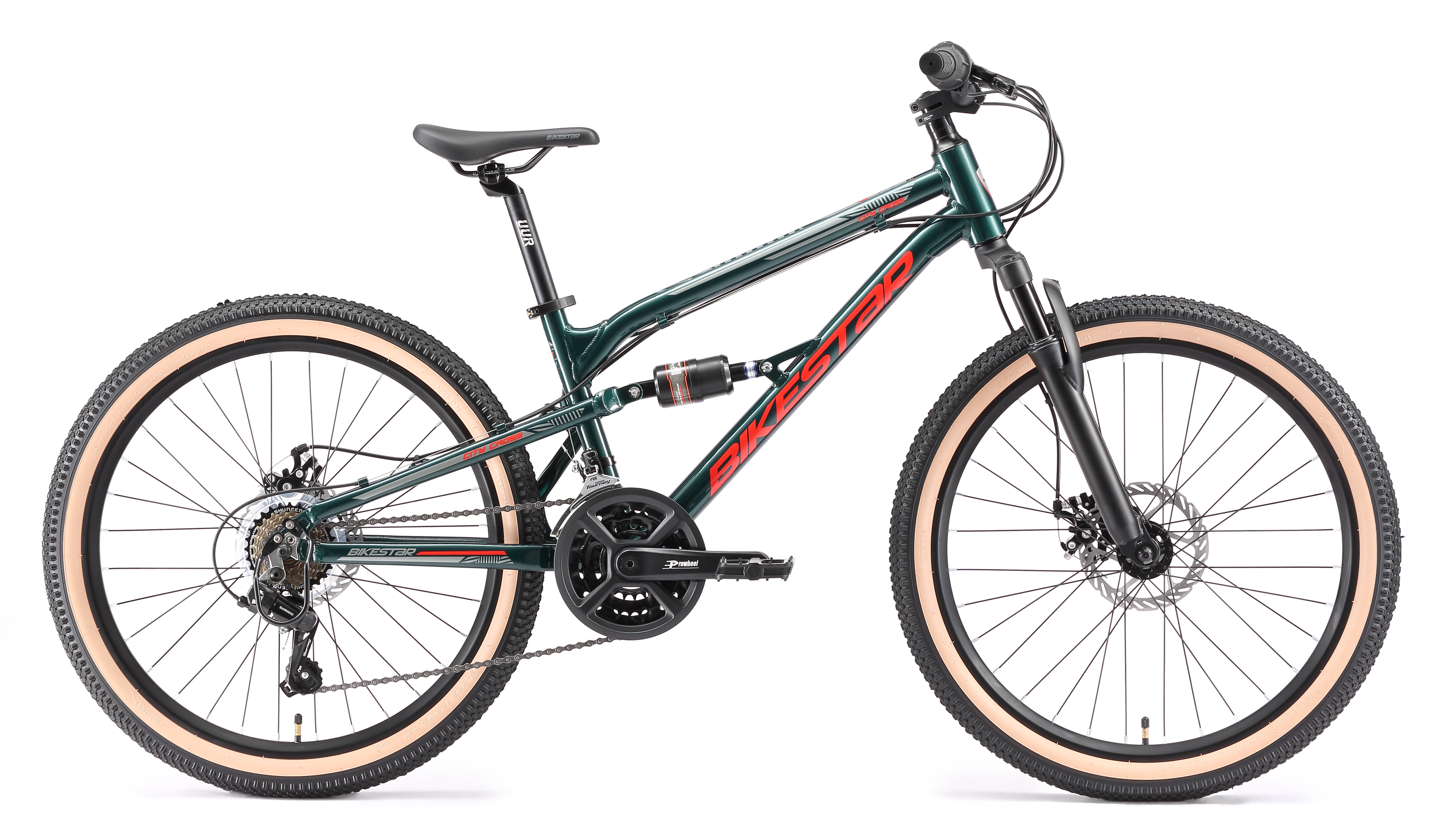 Bikestar Jugendfahrrad 21 Gang Shimano Rd-TY21 Schaltwerk Kettenschaltung