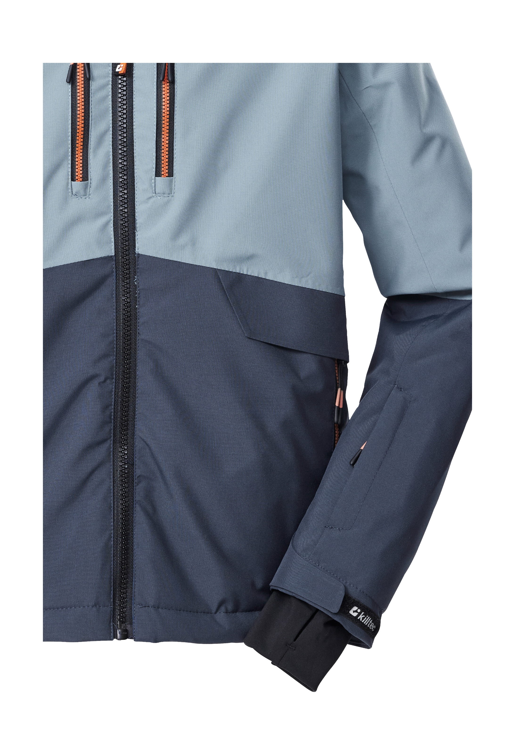 Killtec Skijacke »KSW 201 BYS SKI JCKT«, Stylische, wasser- und winddichte Skijacke mit reflektierenden Details