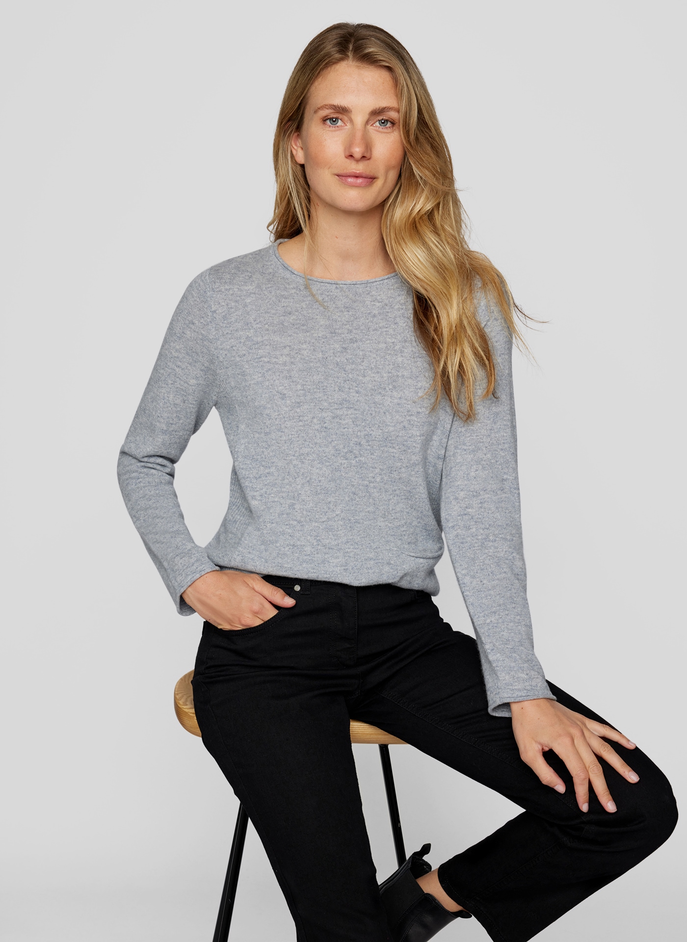 Rabe Strickpullover »Rabe Cashmere Pullover mit Rundhals«