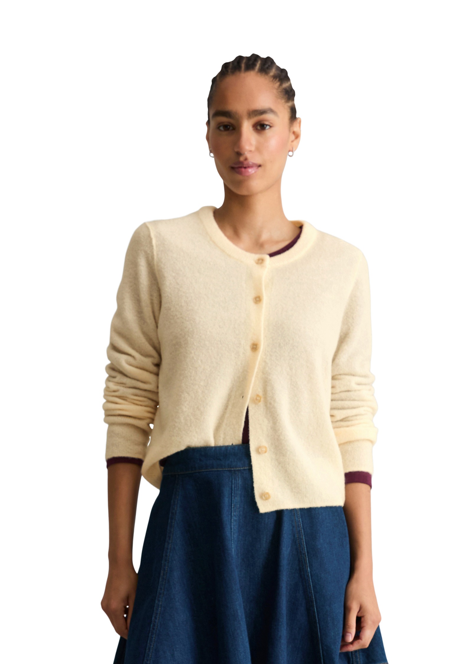 Marc OPolo DENIM Cardigan "aus Bouclé-Garn"