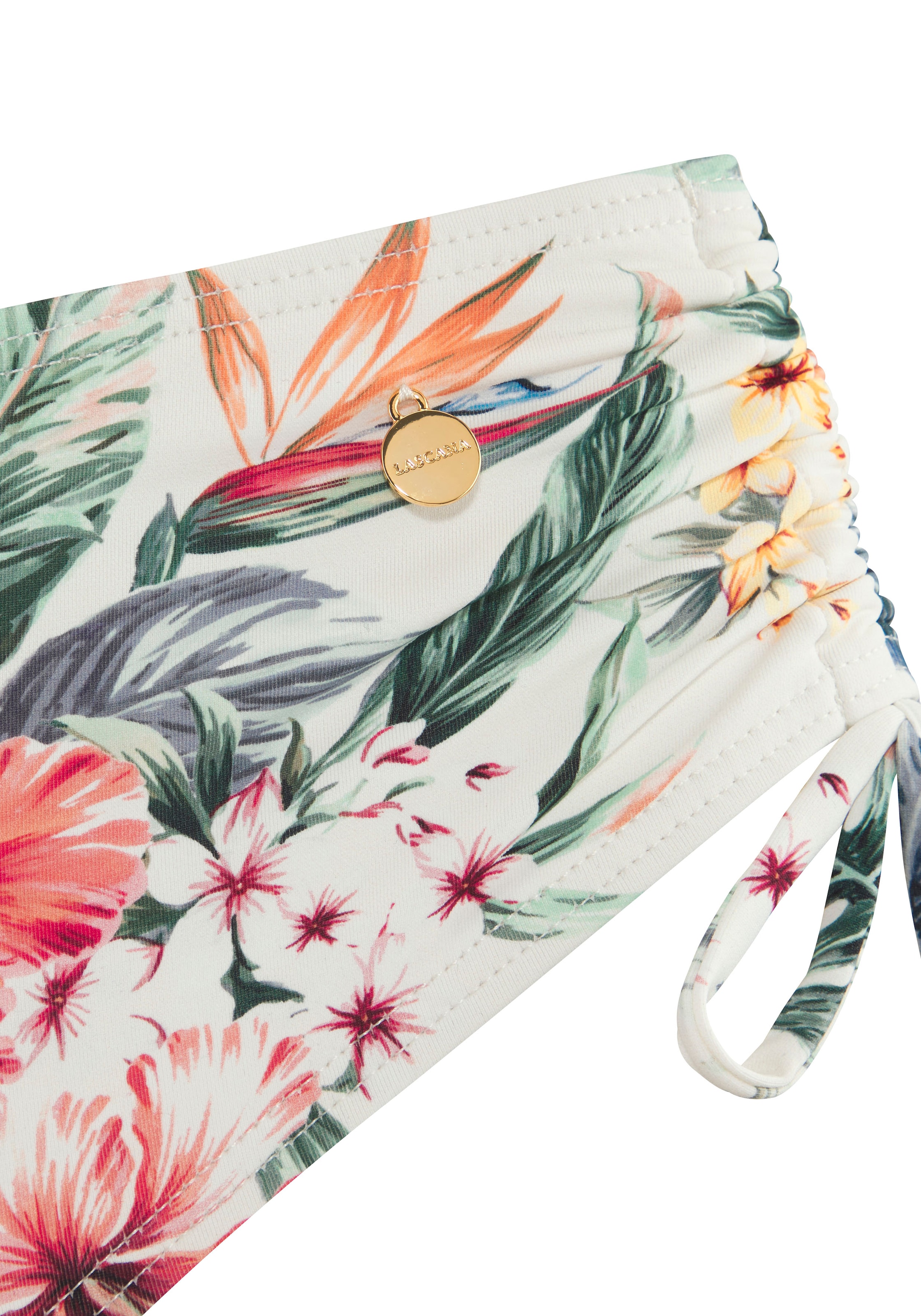 LASCANA Bikini-Hose »Salsa«, seitlich regulierbar und mit tollem Blumenprint