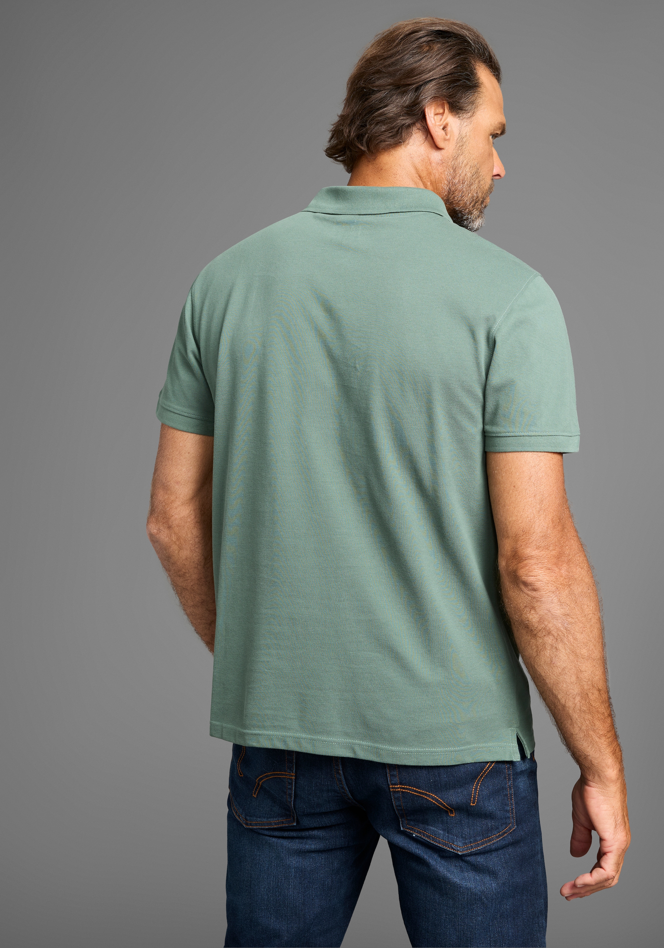 Man's World Poloshirt, (2-er Pack), in tollen Farbkombinationen