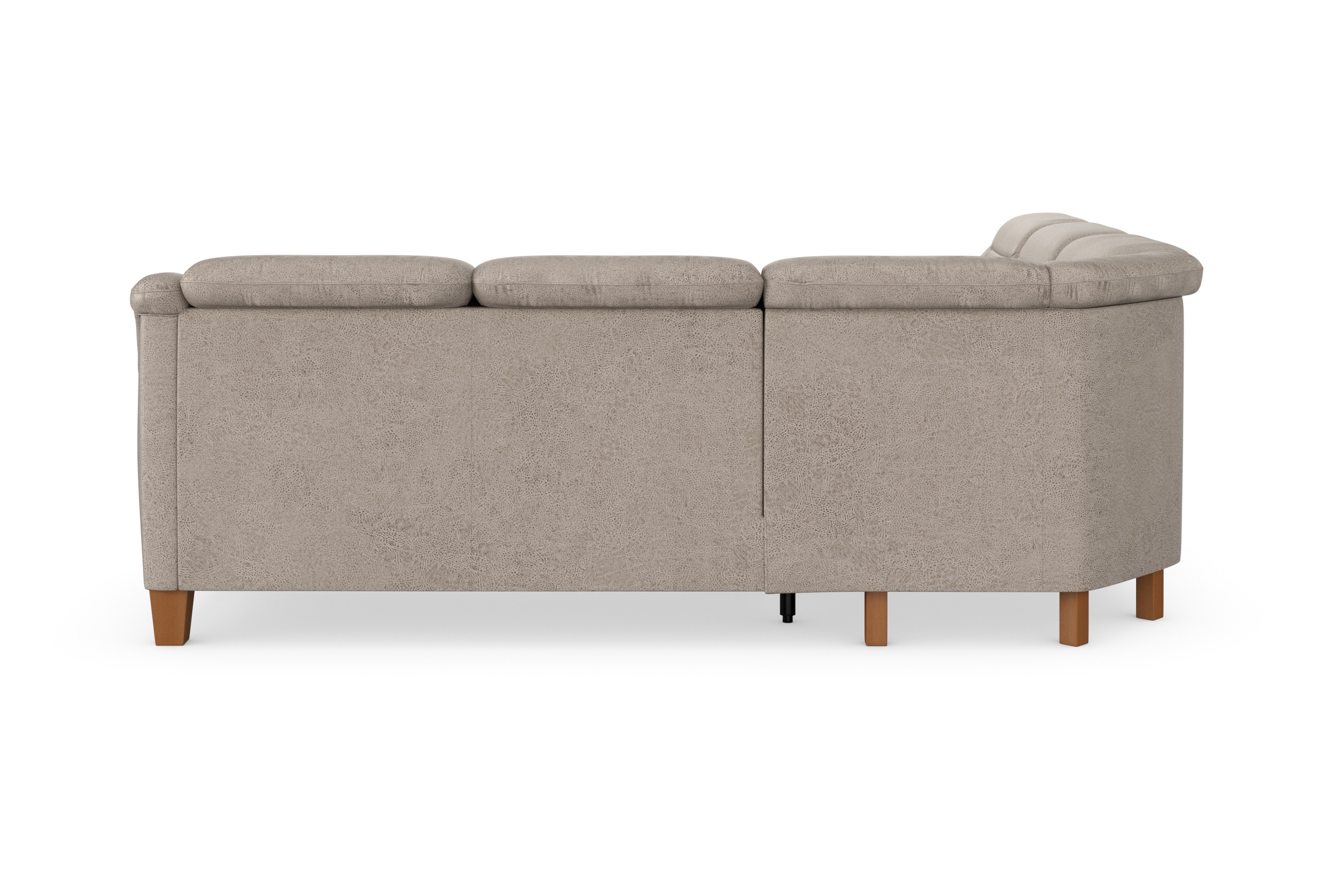 Home affaire Ecksofa »Caldera L-Form«, Federkern, wahlweise mit Kopfteilverstellung, Bettfunktion, Bettkasten