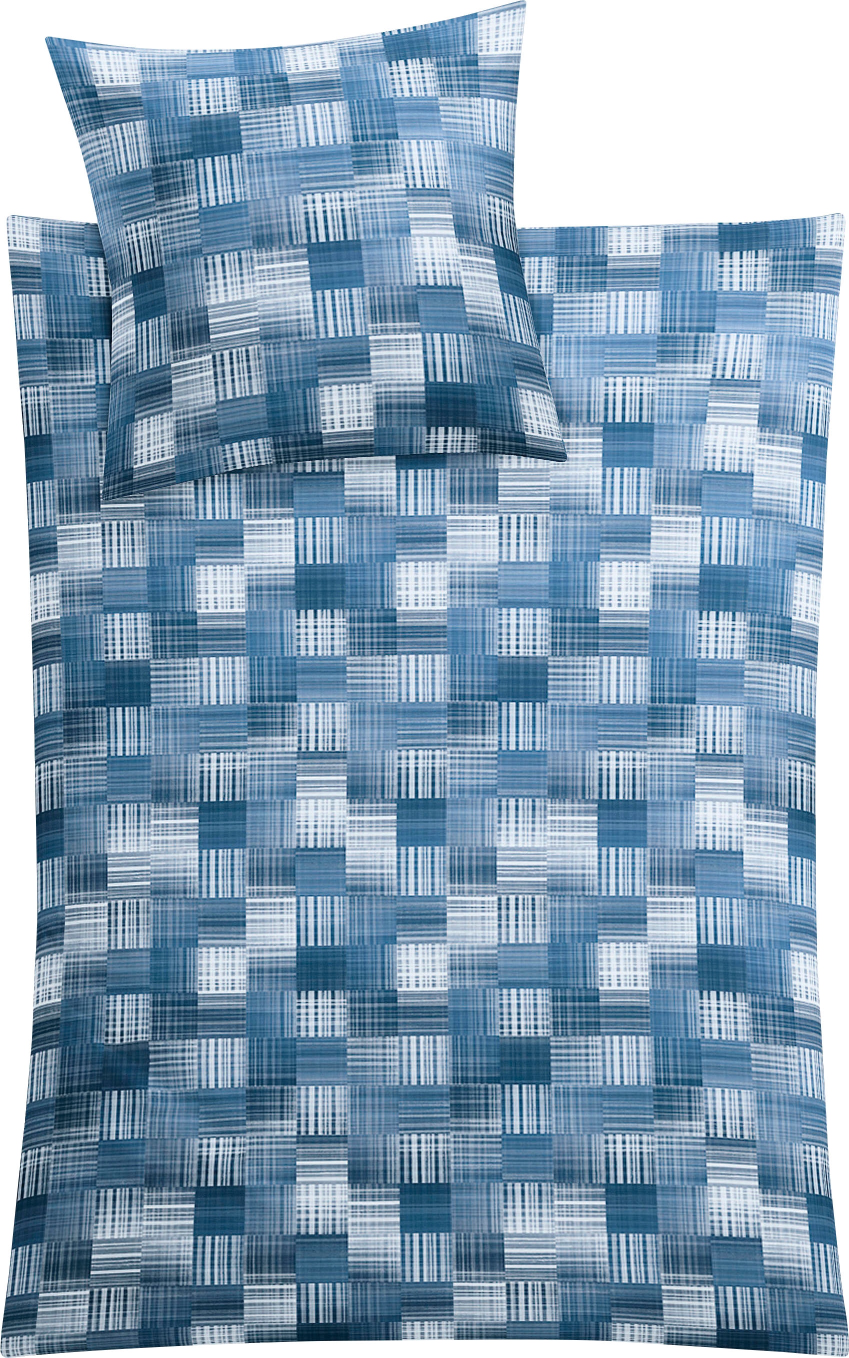 Kleine Wolke Bettwäsche "Dany" 2 Stk. tlg. in zeitlosem Karodesign günstig online kaufen