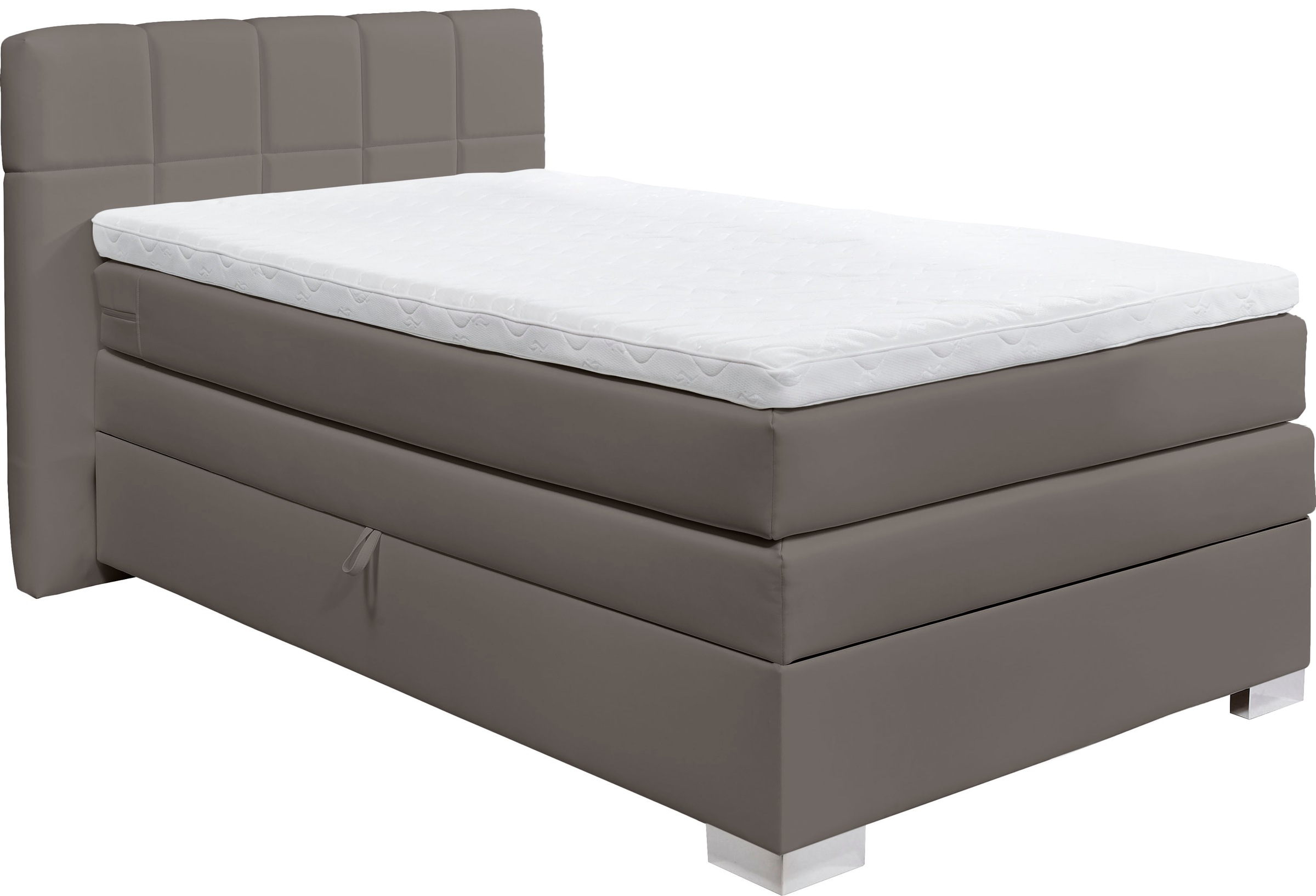 Home affaire Boxspringbett "Airdrie" inkl. Bettkasten und Topper