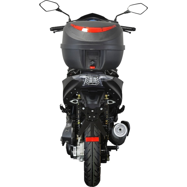GT UNION Motorroller »Striker«, 50 cm³, 45 km/h, Euro 5, 3 PS, (Set), mit  Topcase auf Raten | BAUR
