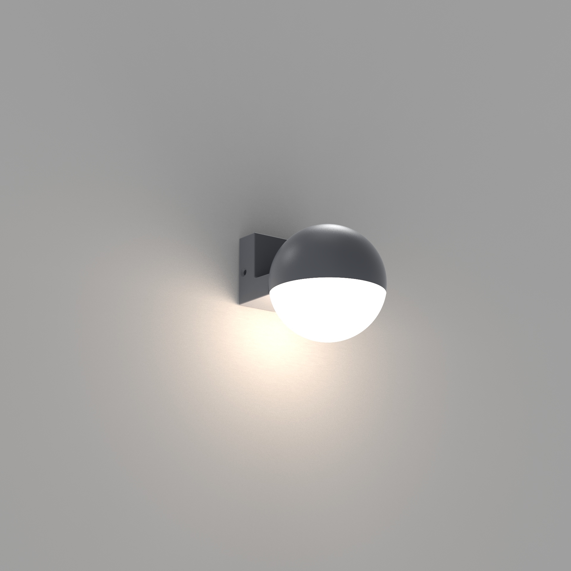LUTEC LED Außen-Wandleuchte »LED-Aussenwandleuchte LOOMA«, 1 flammig, Leuchtmittel LED-Board | LED fest integriert, drehbarer Kopf