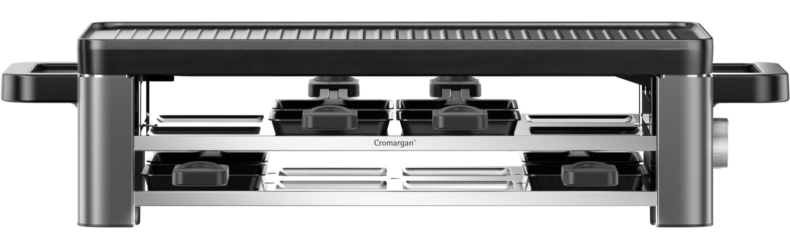 WMF Raclette »Master«, 8 St. Raclettepfännchen, 1500 W, indirekte LED-Beleuchtung, Keramikbeschichtung, 8 Pfännchen, 1500 W
