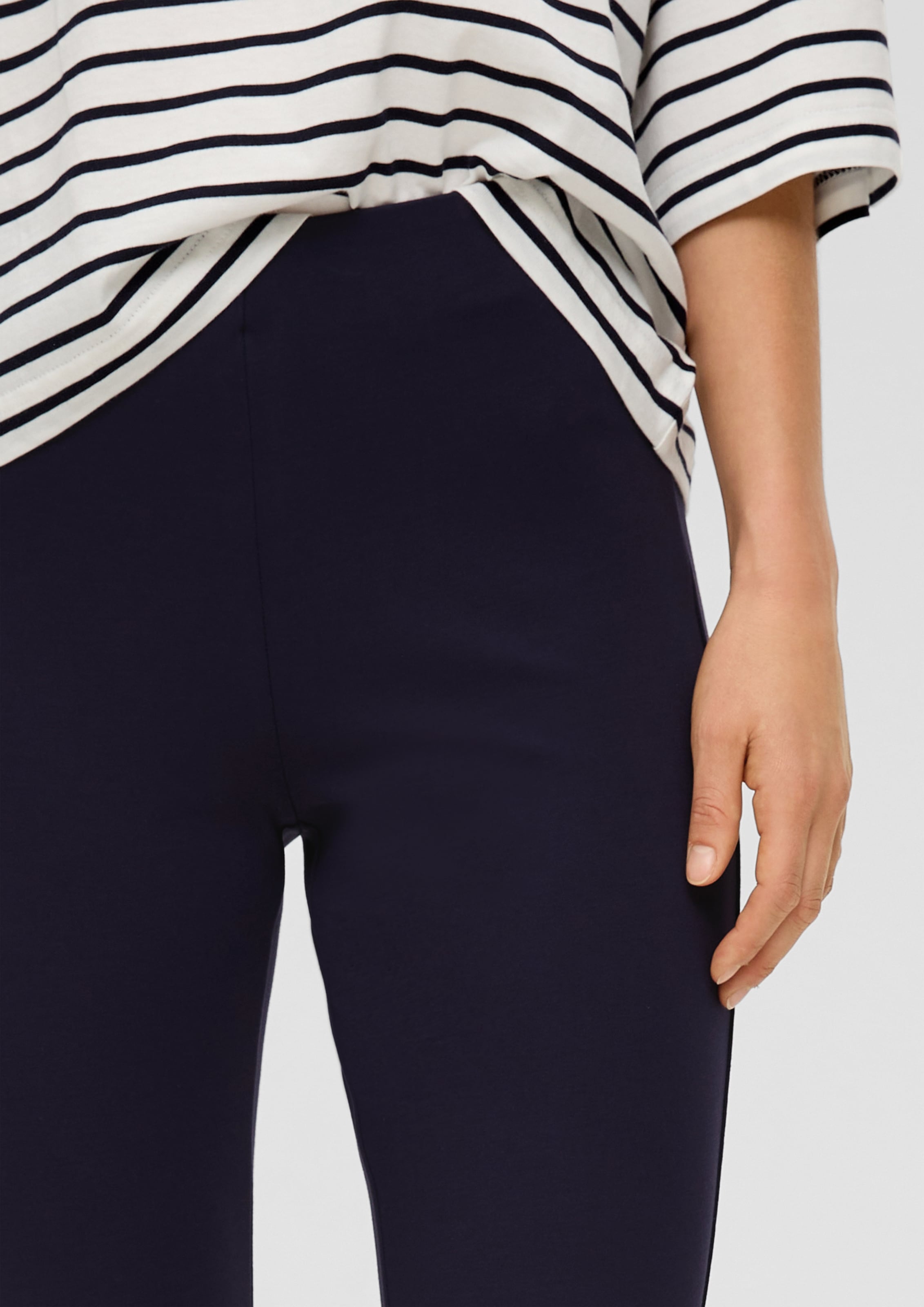 s.Oliver Leggings, mit knöchellanger Schnittform