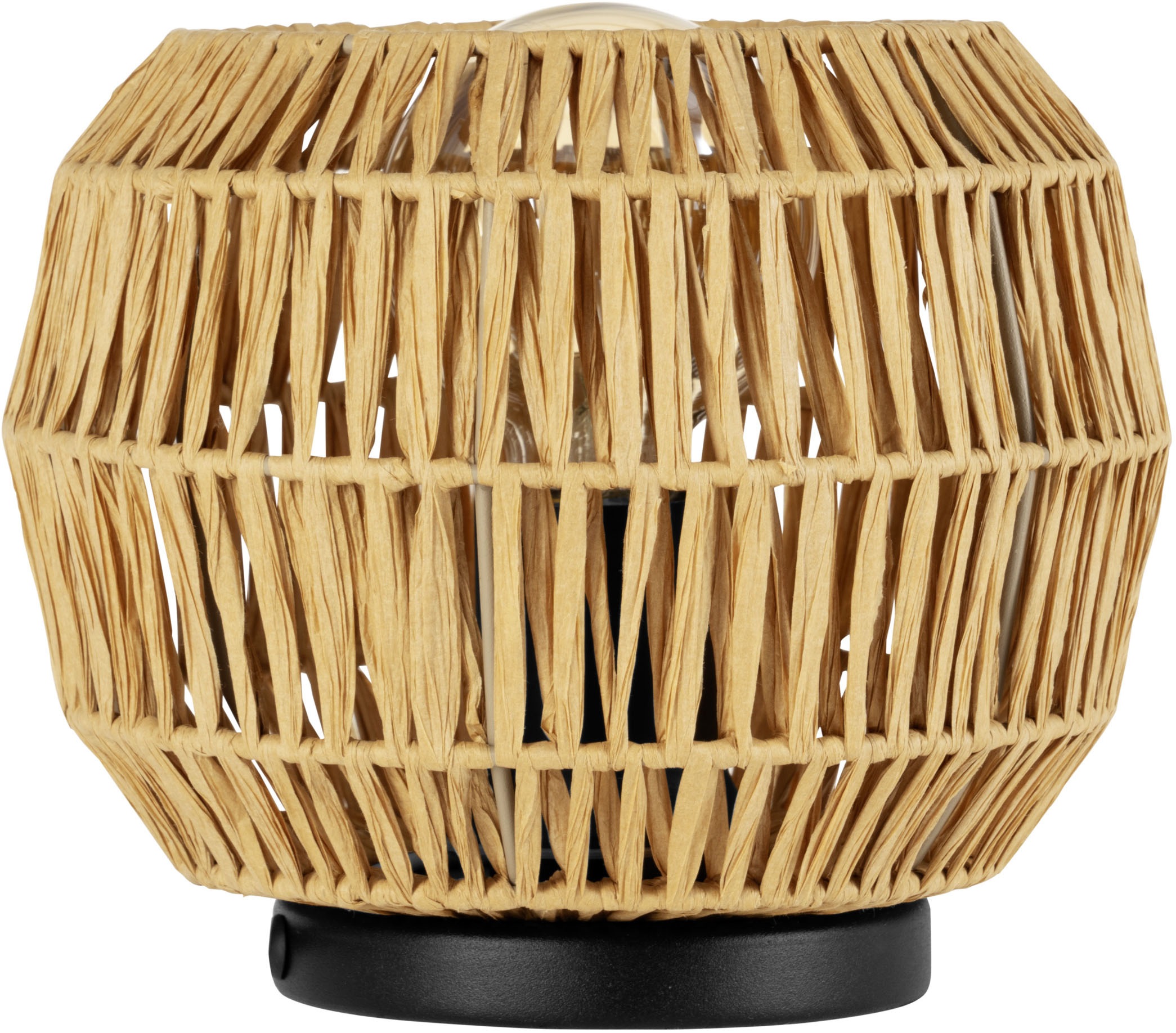 EGLO Tischleuchte »SHELDON Tischlampe - Stahl - E27 - 1X40W - IP20« E27 1 Stk. Nachttischlampe, Schreibtischleuchte, Leselampe, H17,5 x Ø21 cm