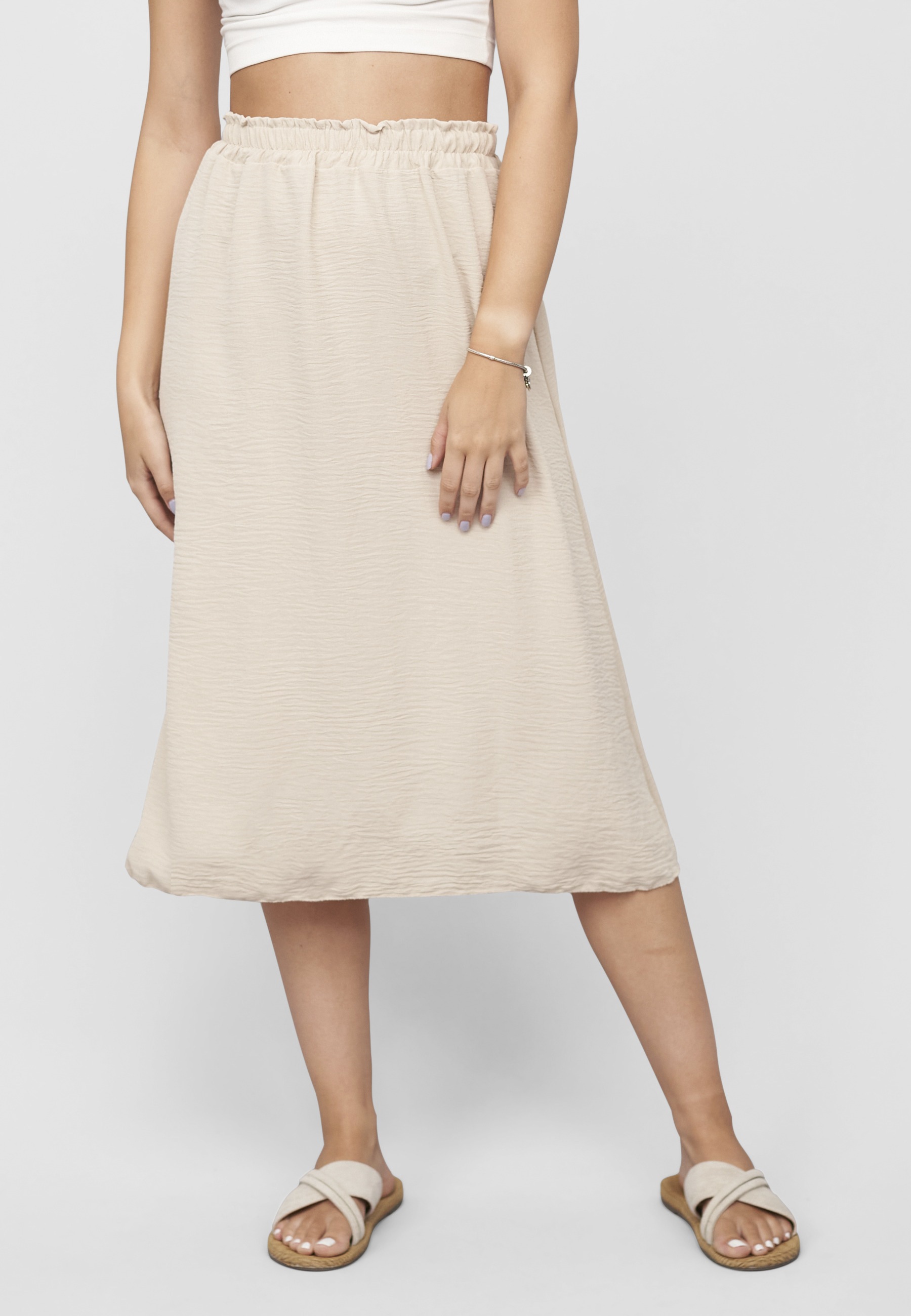 Thumbnail - CLOUD 5IVE Sommerrock "CLOUD 5IVE Musselin Midi-Skirt" 1 Stk.