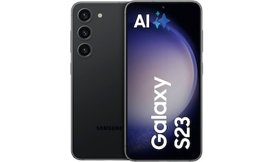 Smartphone »Galaxy S23, 256 GB«, schwarz, 15,39 cm/6,1 Zoll, 256 GB Speicherplatz, 50...