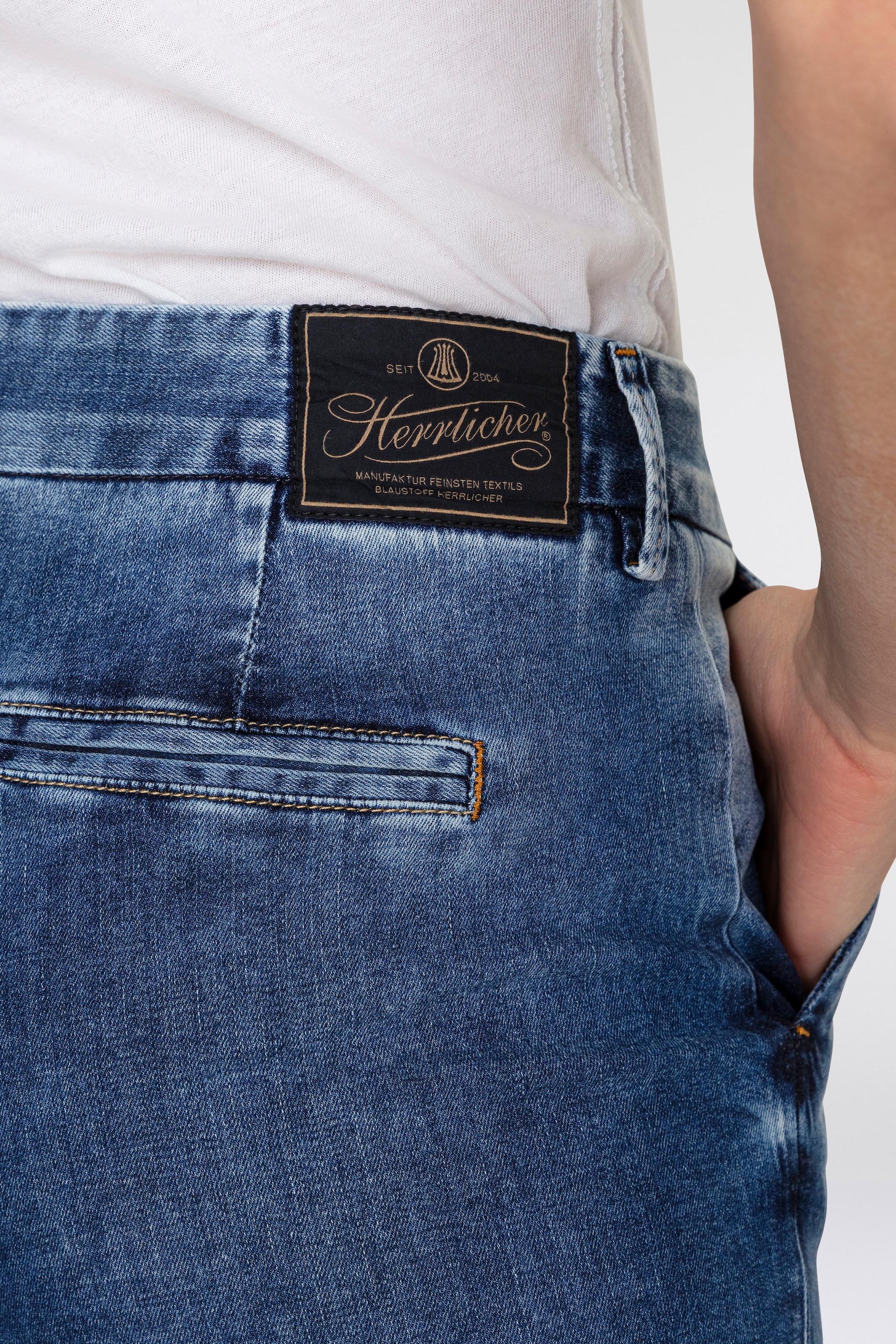 Herrlicher Schlagjeans »Lovely Flared Recycled Light Denim«