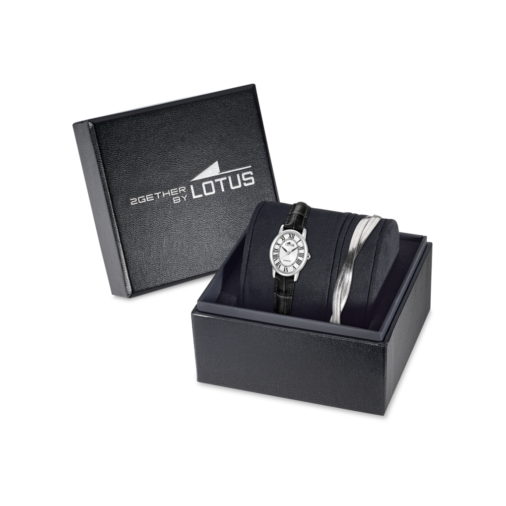 Lotus Quarzuhr »2Gether« Armbanduhr, Damenuhr, Lederarmband, Ideal auch als Geschenk, analog