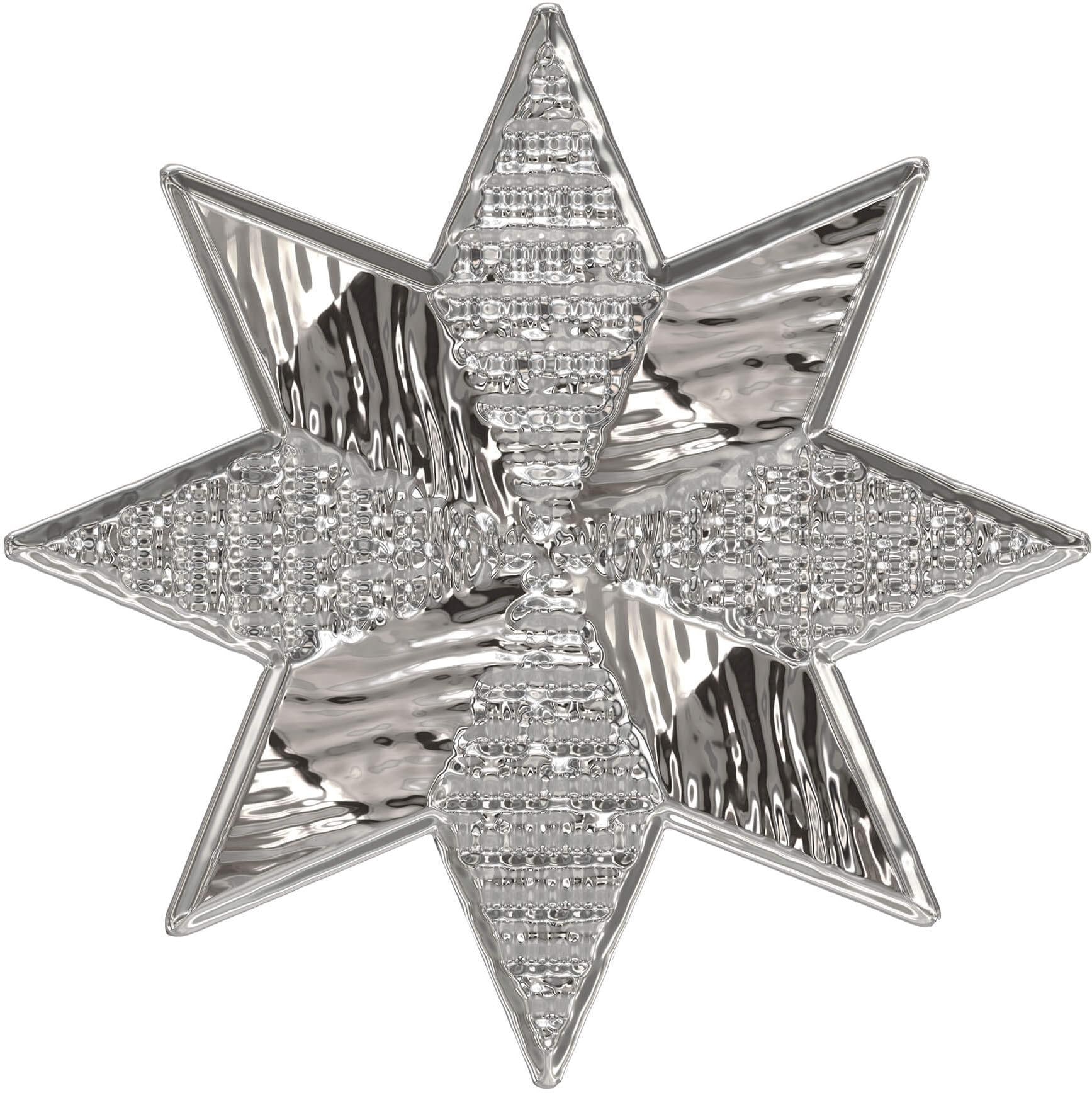 Wandtattoo »Metallic Star Silber Stern«, selbstklebend, entfernbar